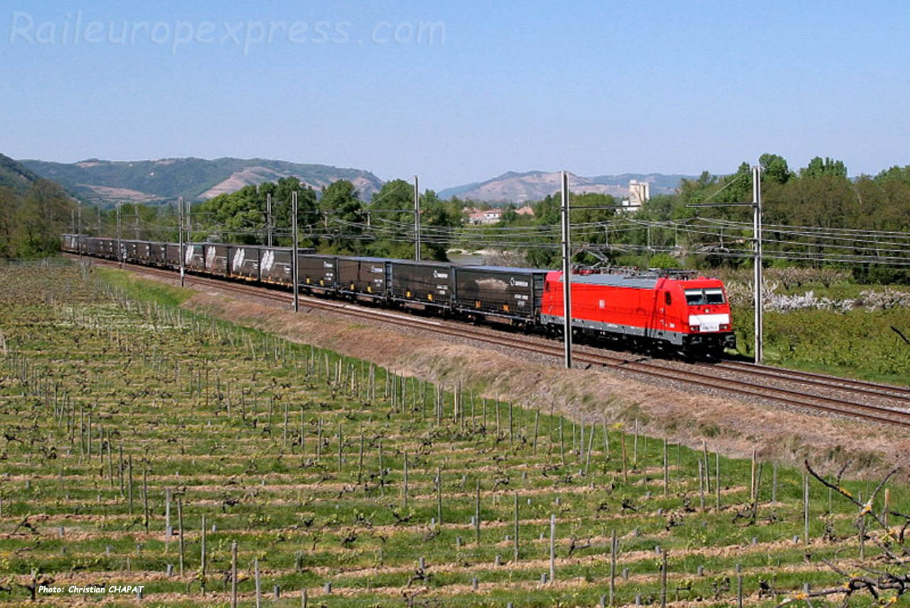 E 186 DB à Châteaubourg (F-07)