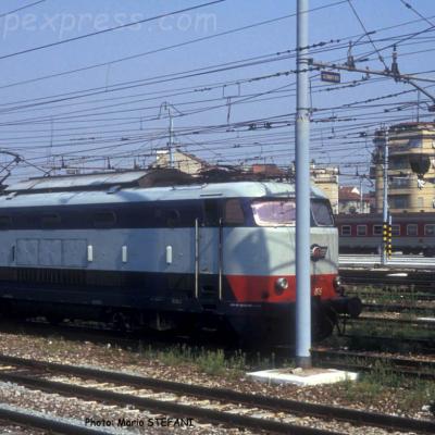 E 444 075 FS à Milano Centrale (I)