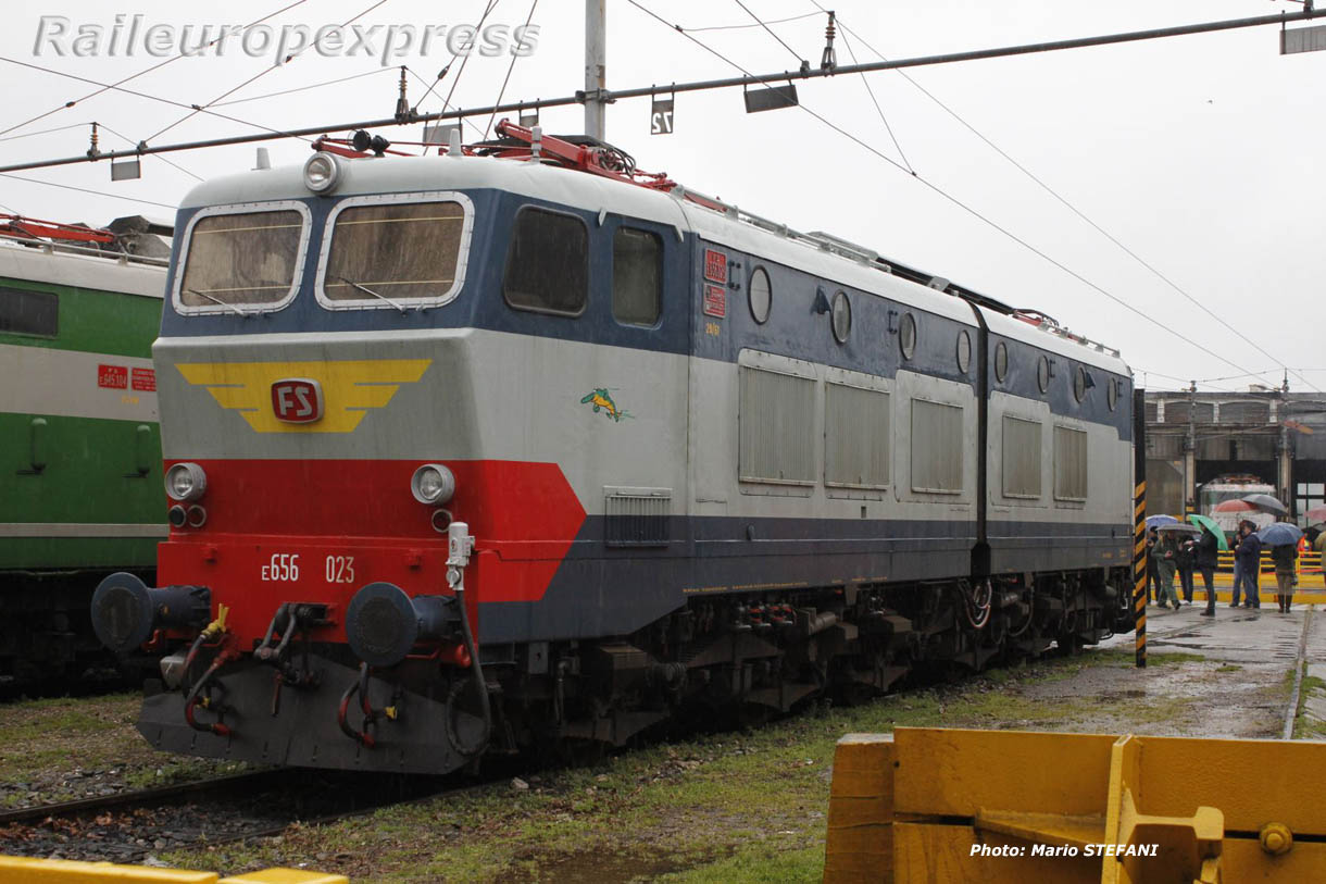 E 656 023 FS à Milan