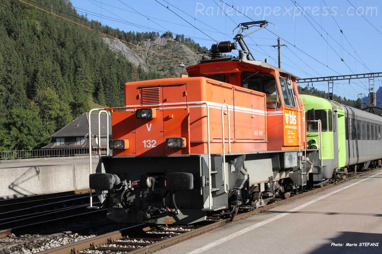 Ee 1936 132-0 BLS à Kandersteg (CH)