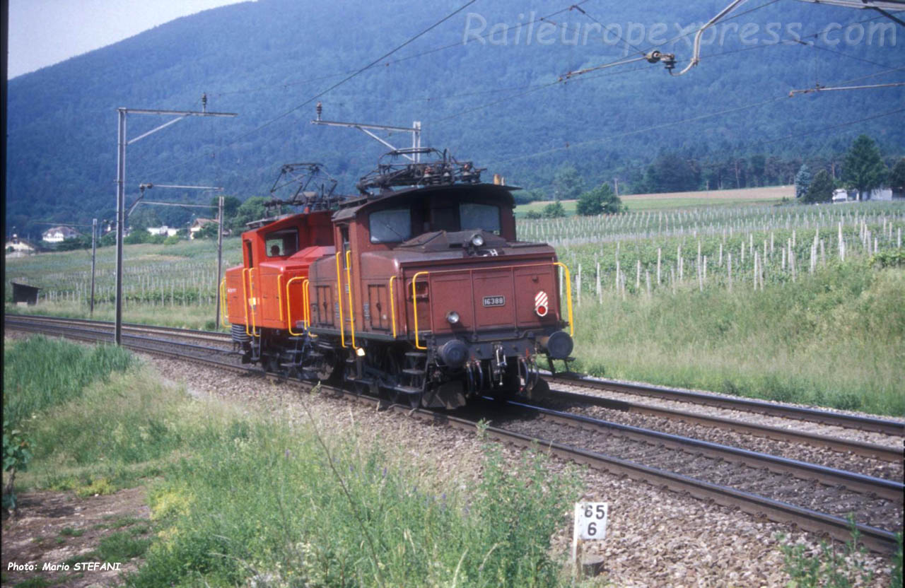 Ee 3/3 16388 CFF à Boudry (CH)