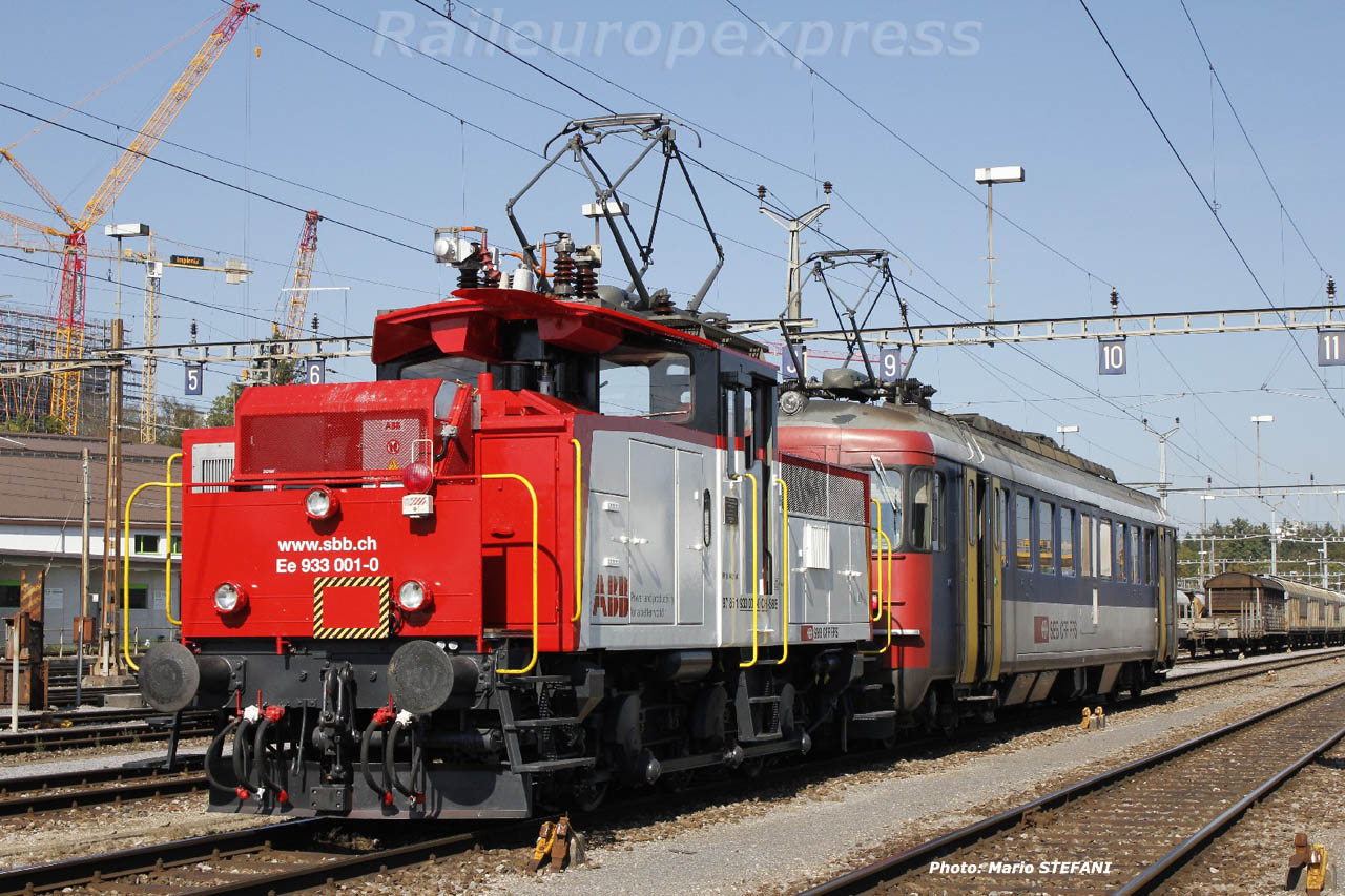 Ee 933 001-0 CFF à Bern Weyermanshaus