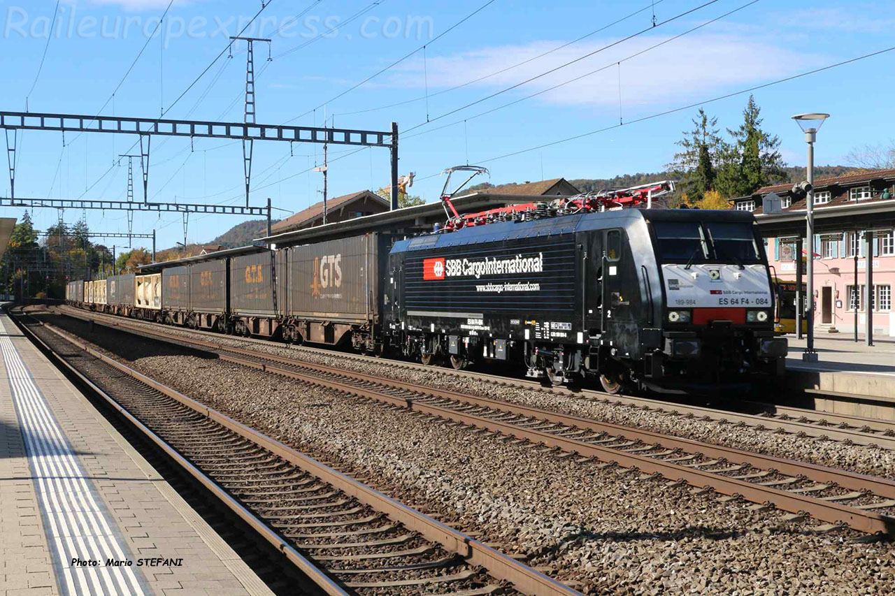 ES 64 F4 084 CFF à Sissach (CH)