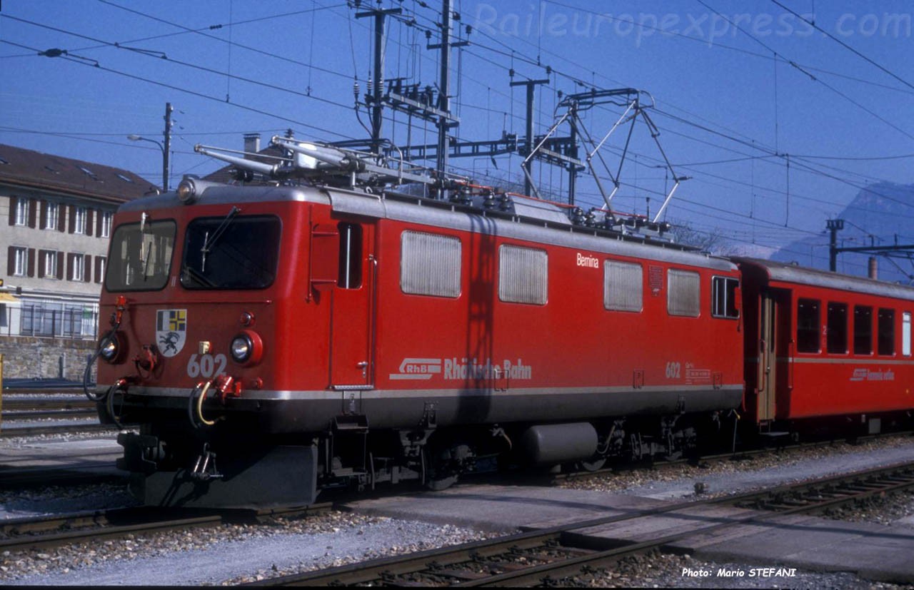 Ge 4/4 i 602 RhB à Chur (CH)