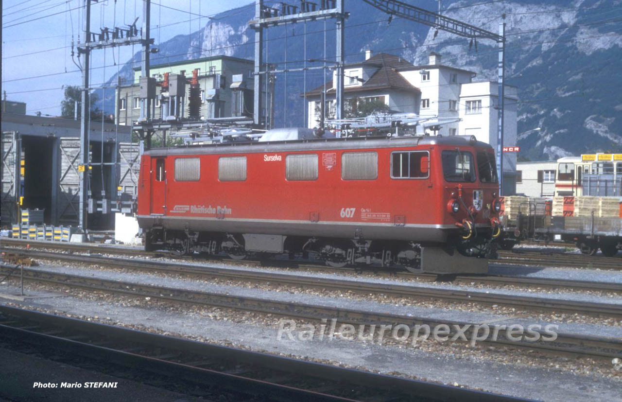 Ge 4/4 I 607 RhB à Chur