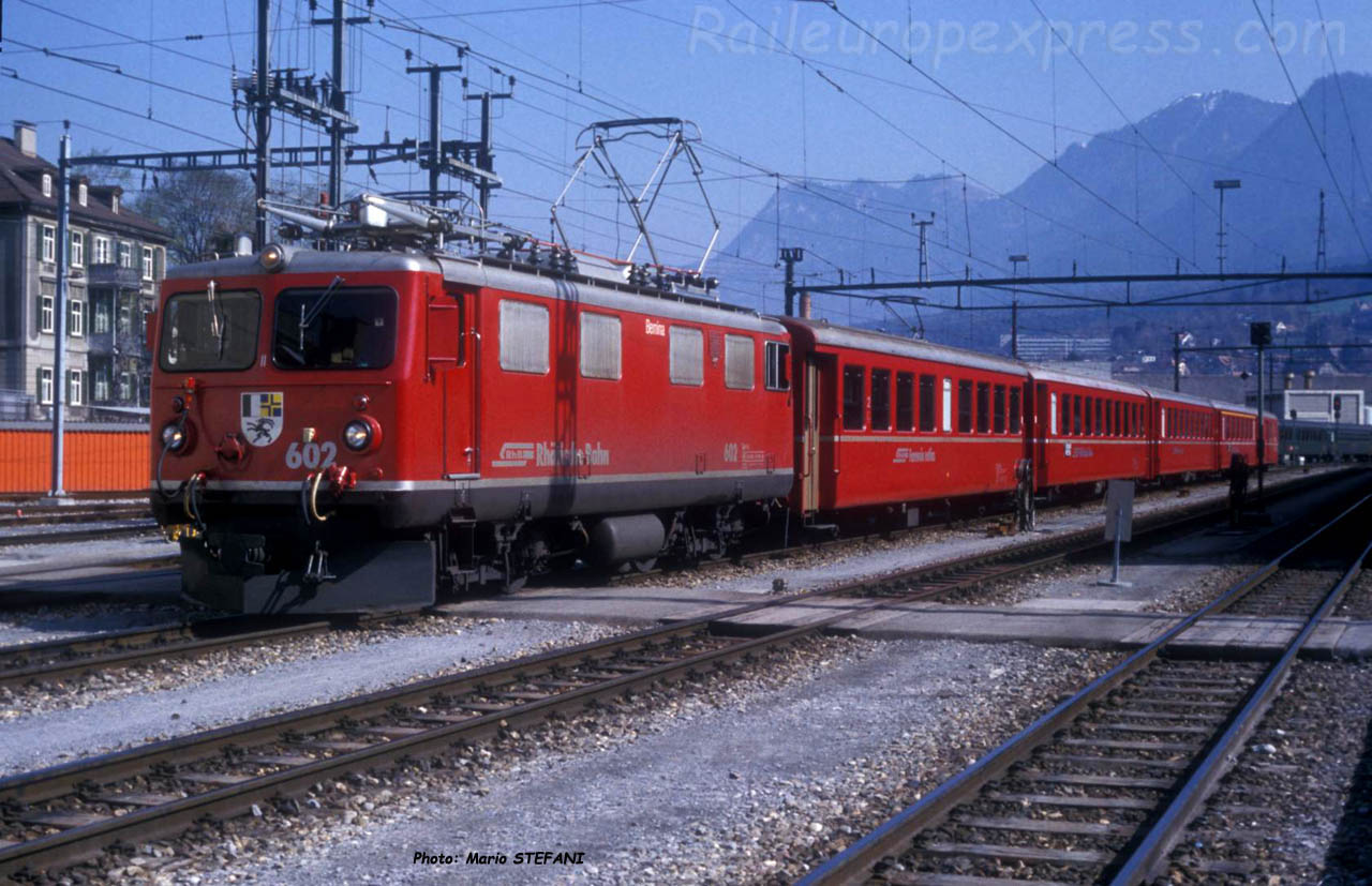 Ge 4/4 I 602 RhB à Chur (CH)