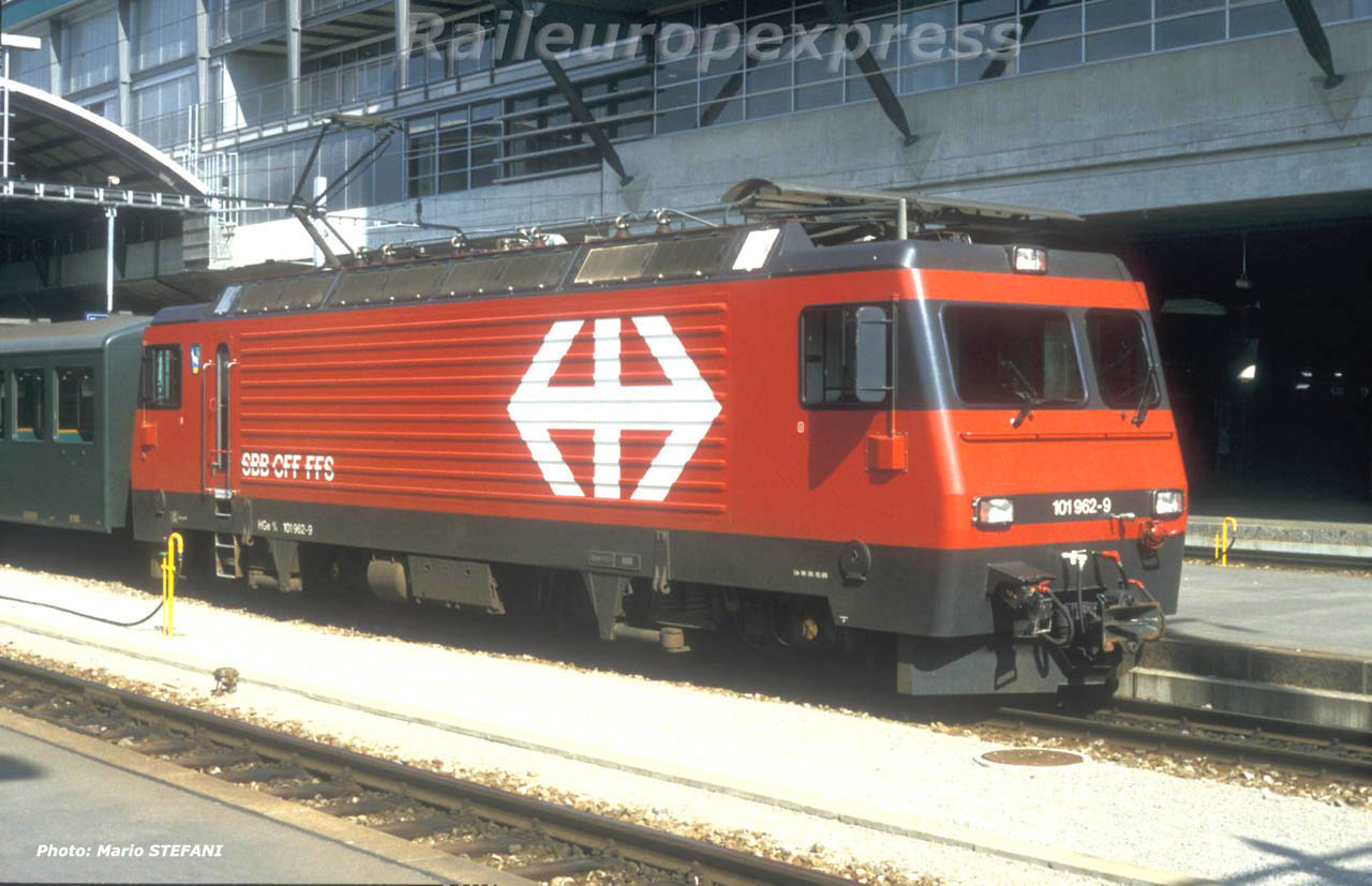 HGe 101 962-9 CFF à Luzern