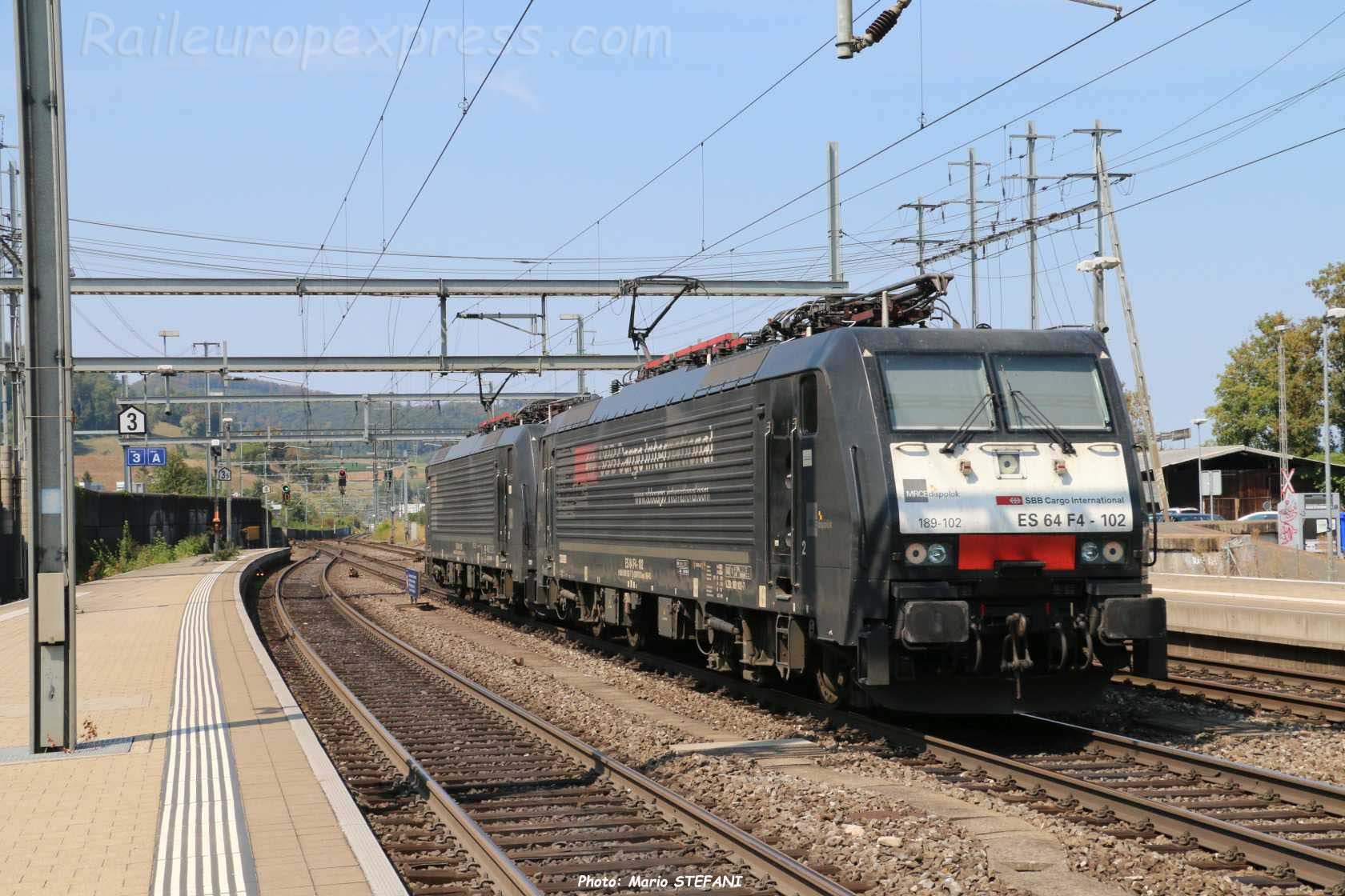 189 102 CFF à Liestal (CH)