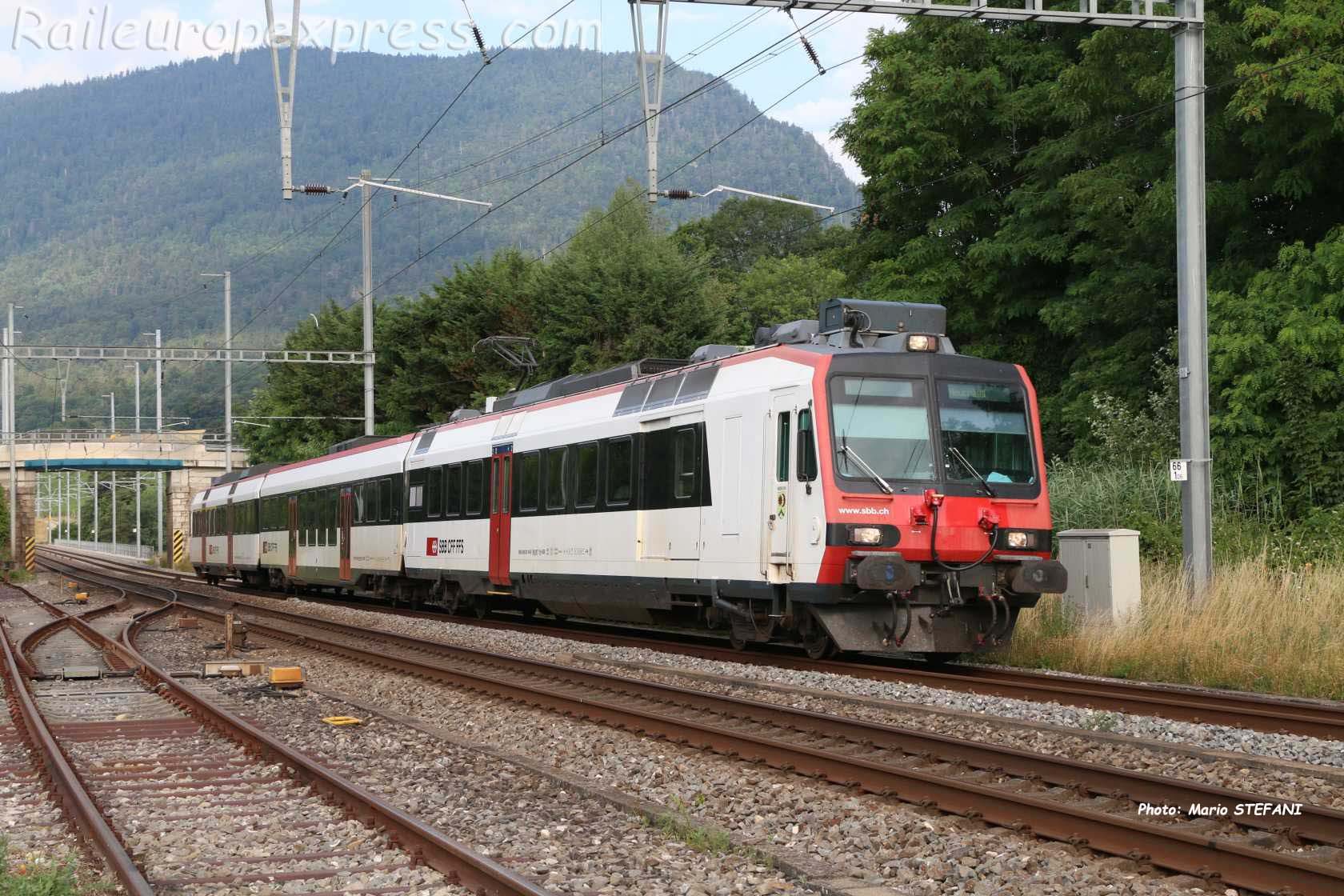 RBDe 560 CFF à Boudry (CH)