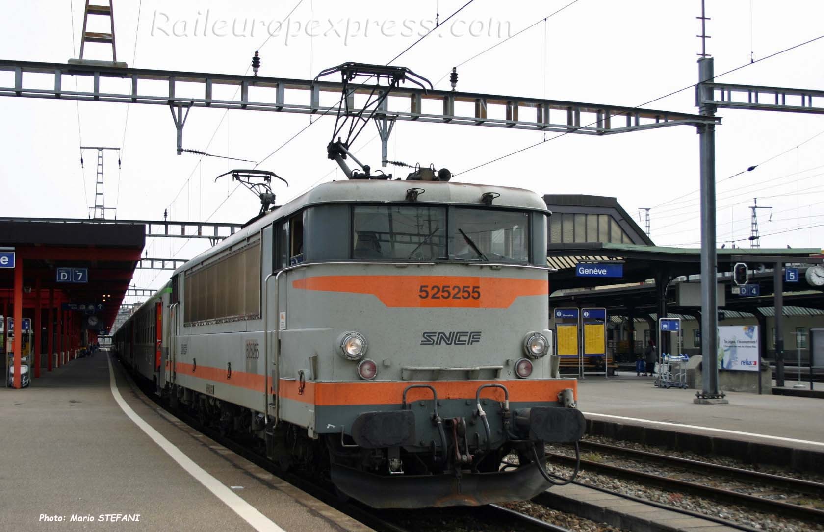 BB 25255 SNCF à Genève (CH)