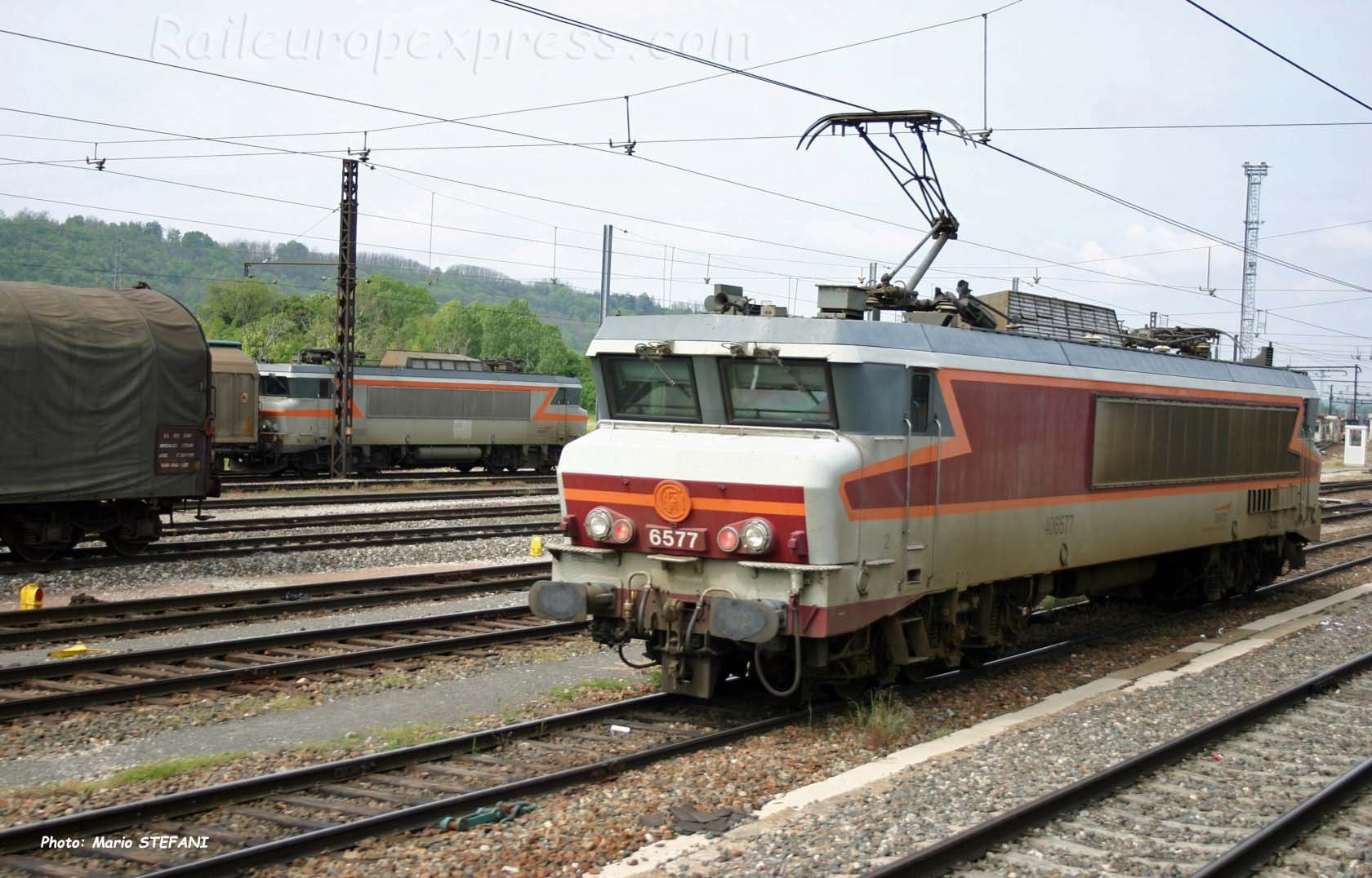 CC 6577 SNCF à Ambérieux (F-69)