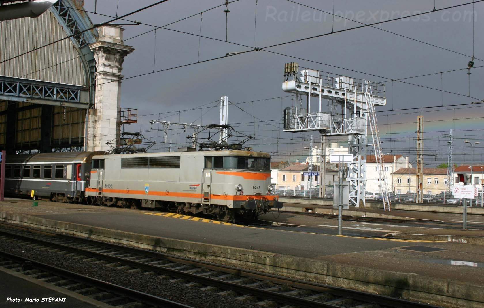 BB 9248 SNCF à Bordeaux Saint Jean (F-33)