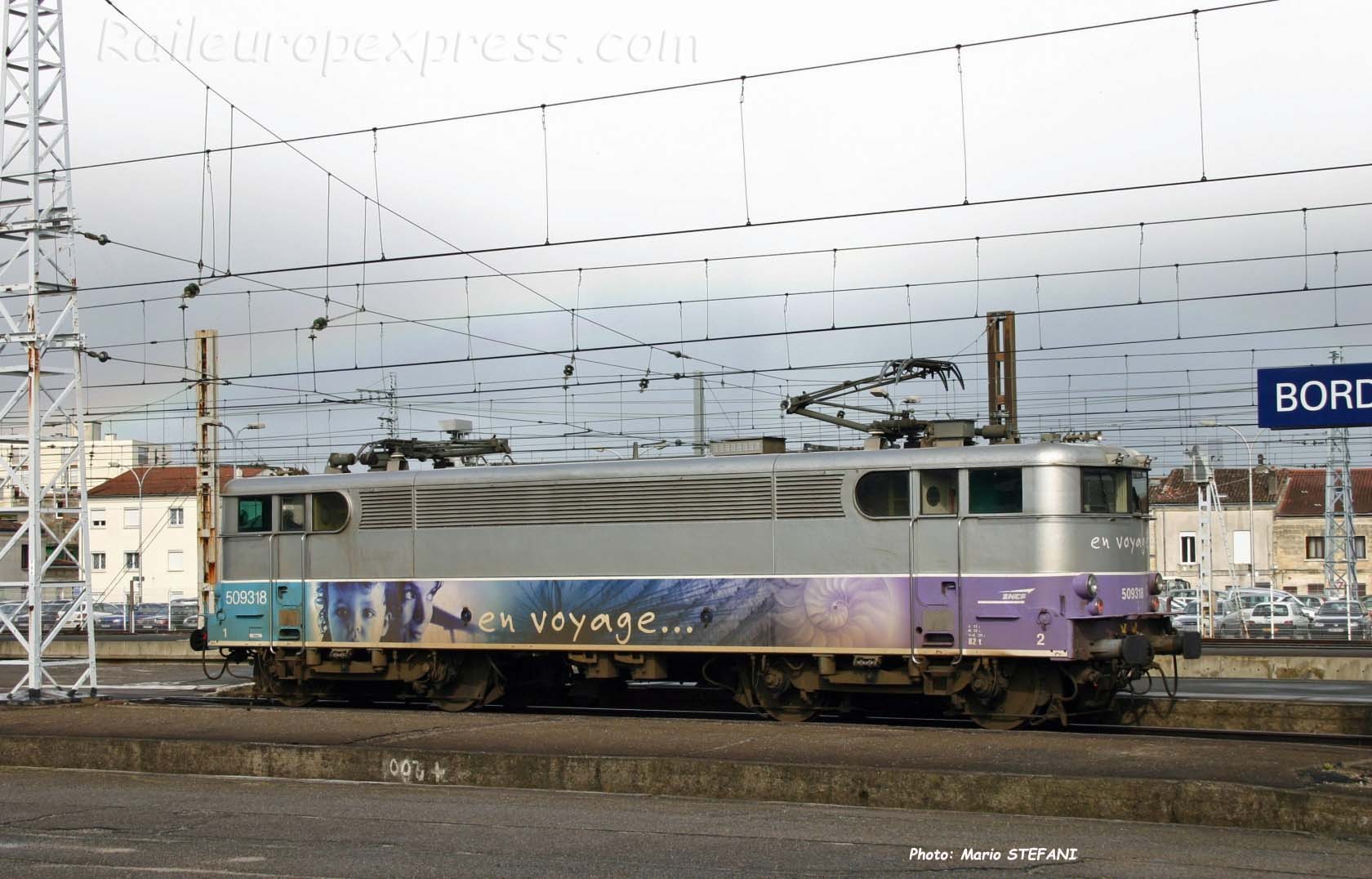 BB 9318 SNCF à Bordeaux Saint Jean (F-33)