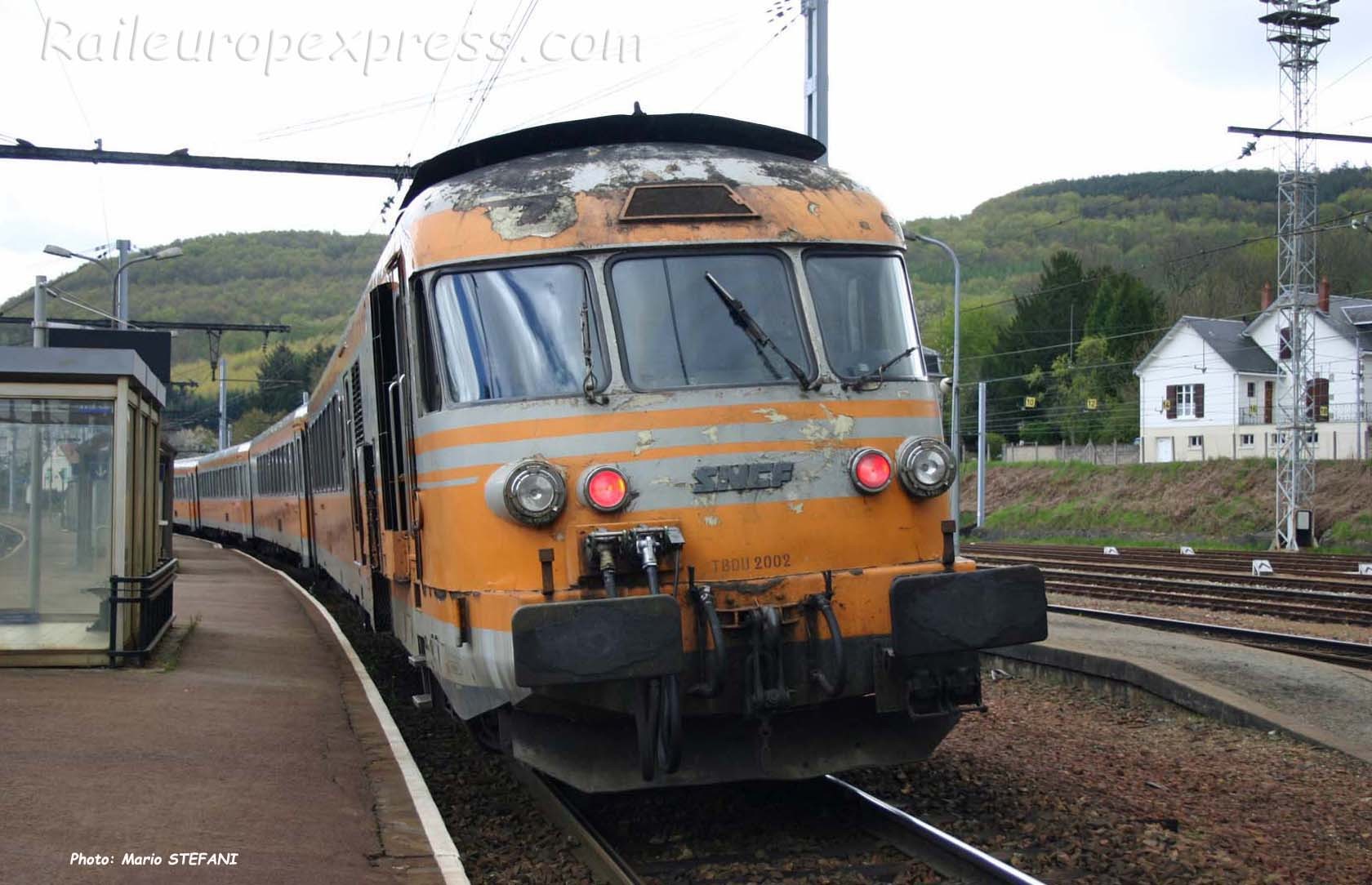 TBDU 2002 SNCF à Saint Sulpice Laurière (F-87)