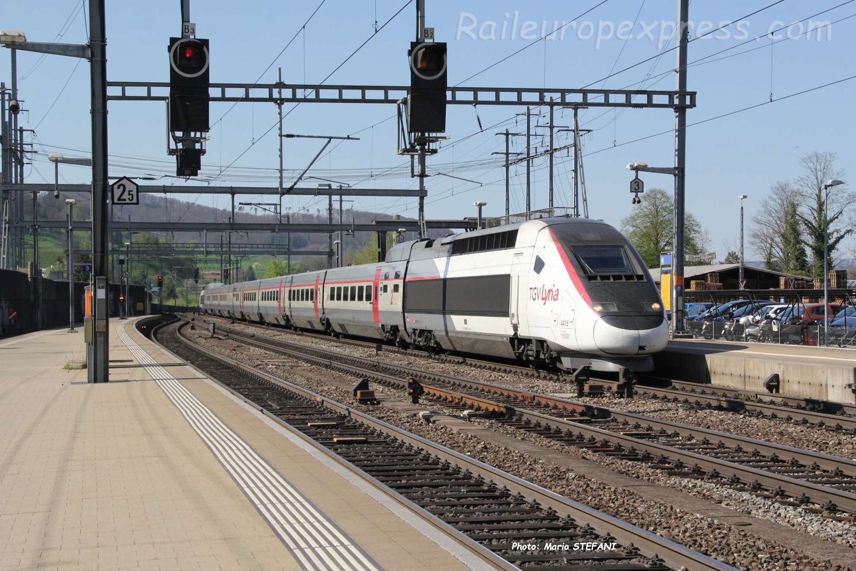 TGV SNCF à Liestal (CH)