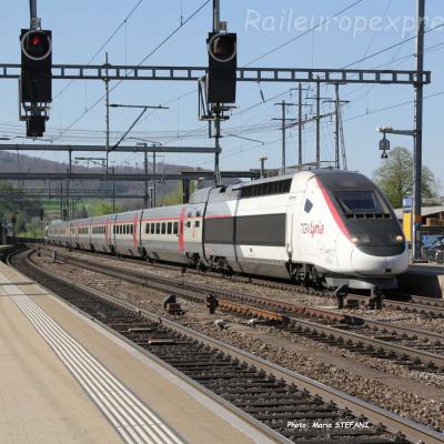 TGV SNCF à Liestal (CH)