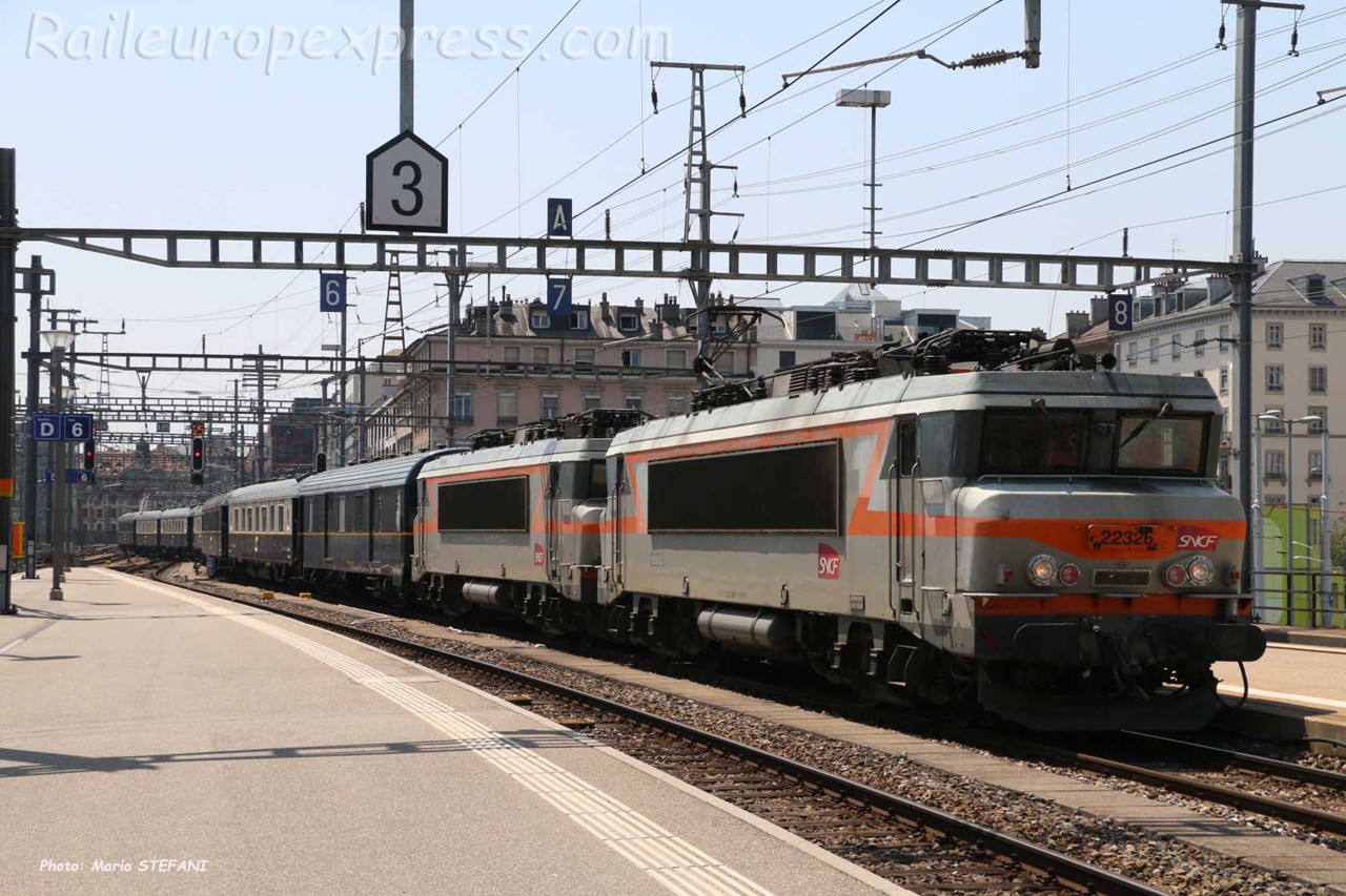 BB 22326 SNCF à Genève (CH)
