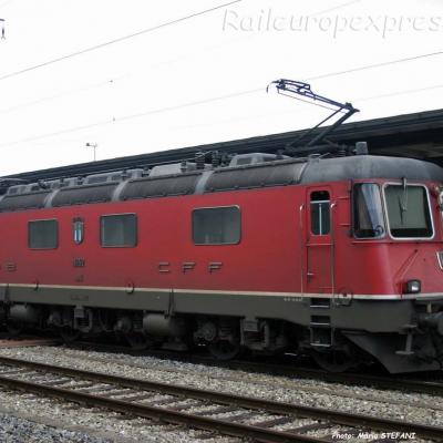 Re 6/6 11652 CFF à Solothurn (CH)