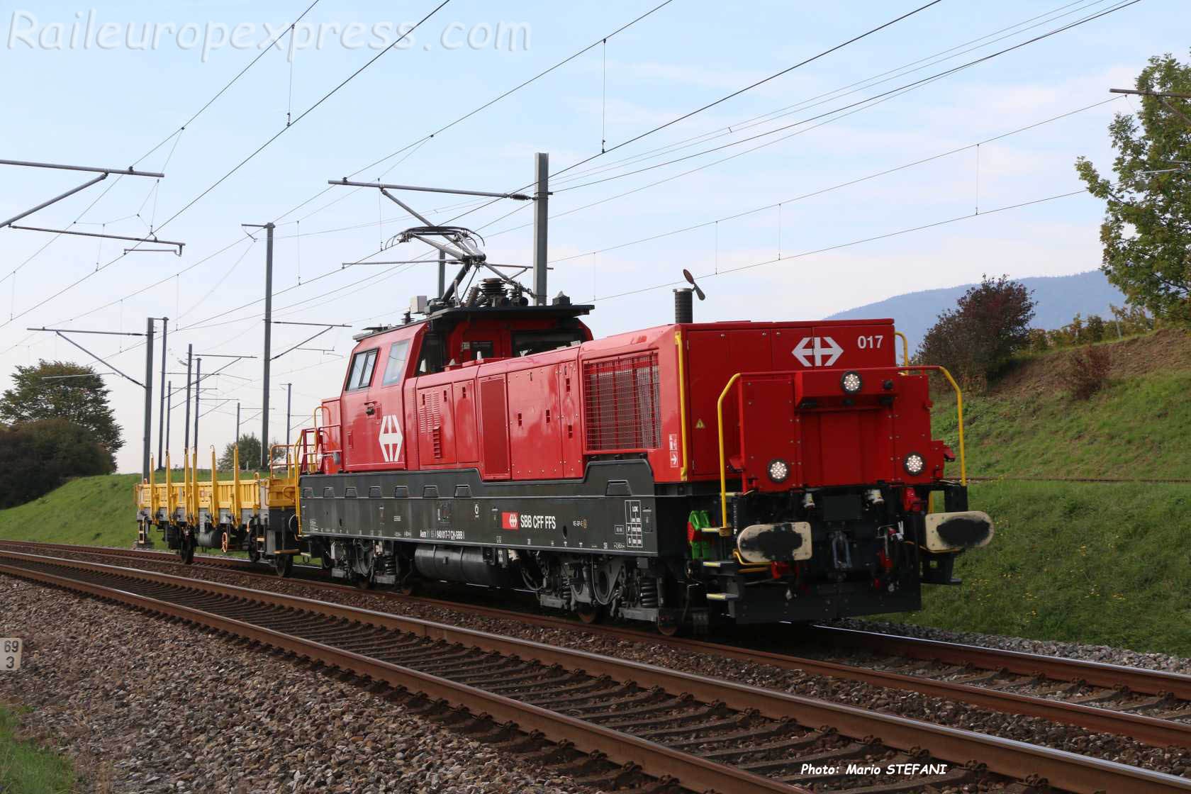 Aem 940 017-7 CFF à Auvernier (CH)