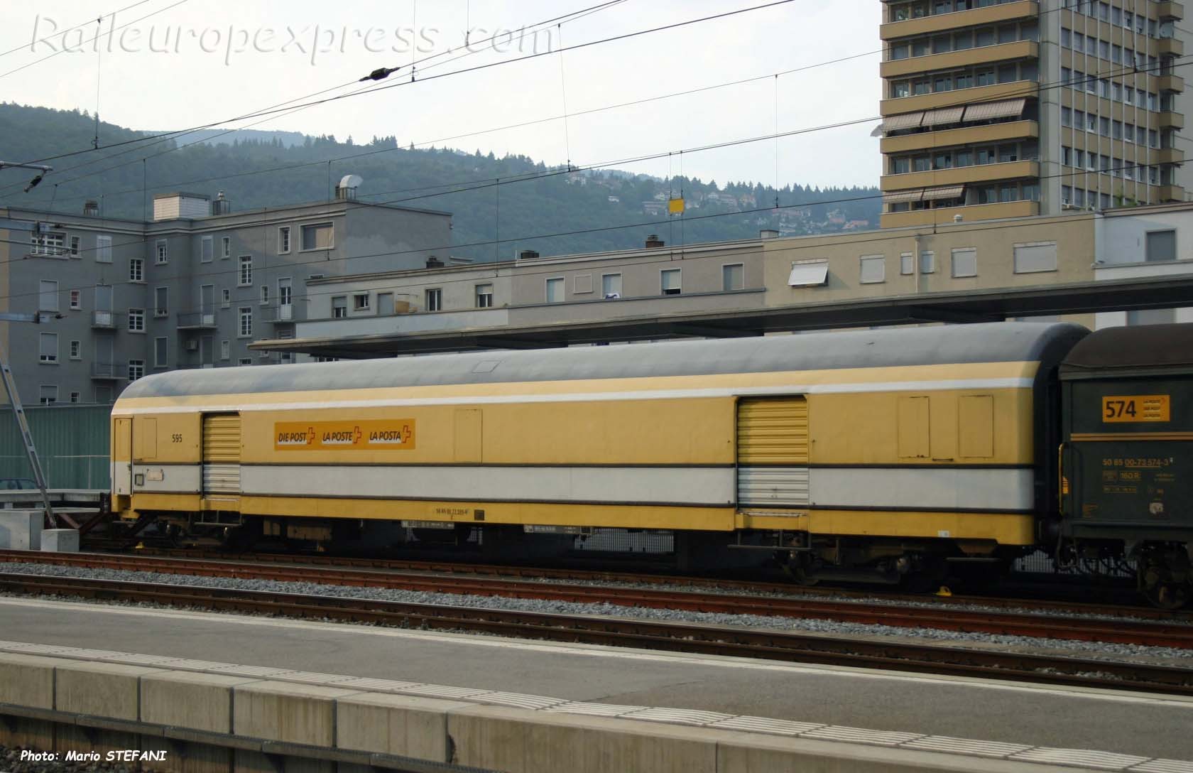 Z PTT ex SNCF à Bienne (CH)