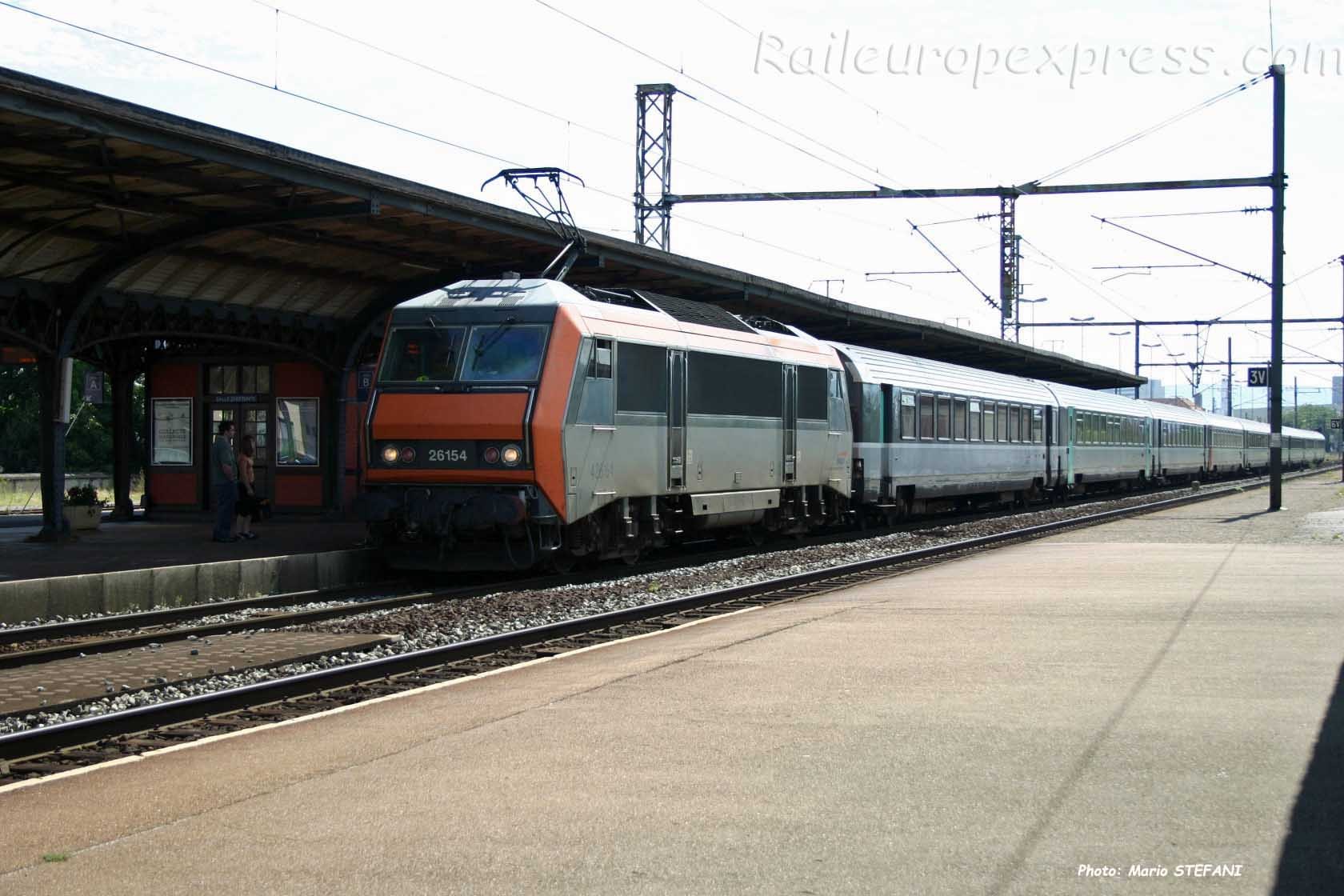 BB 26154 SNCF à Saint Louis (F-68)