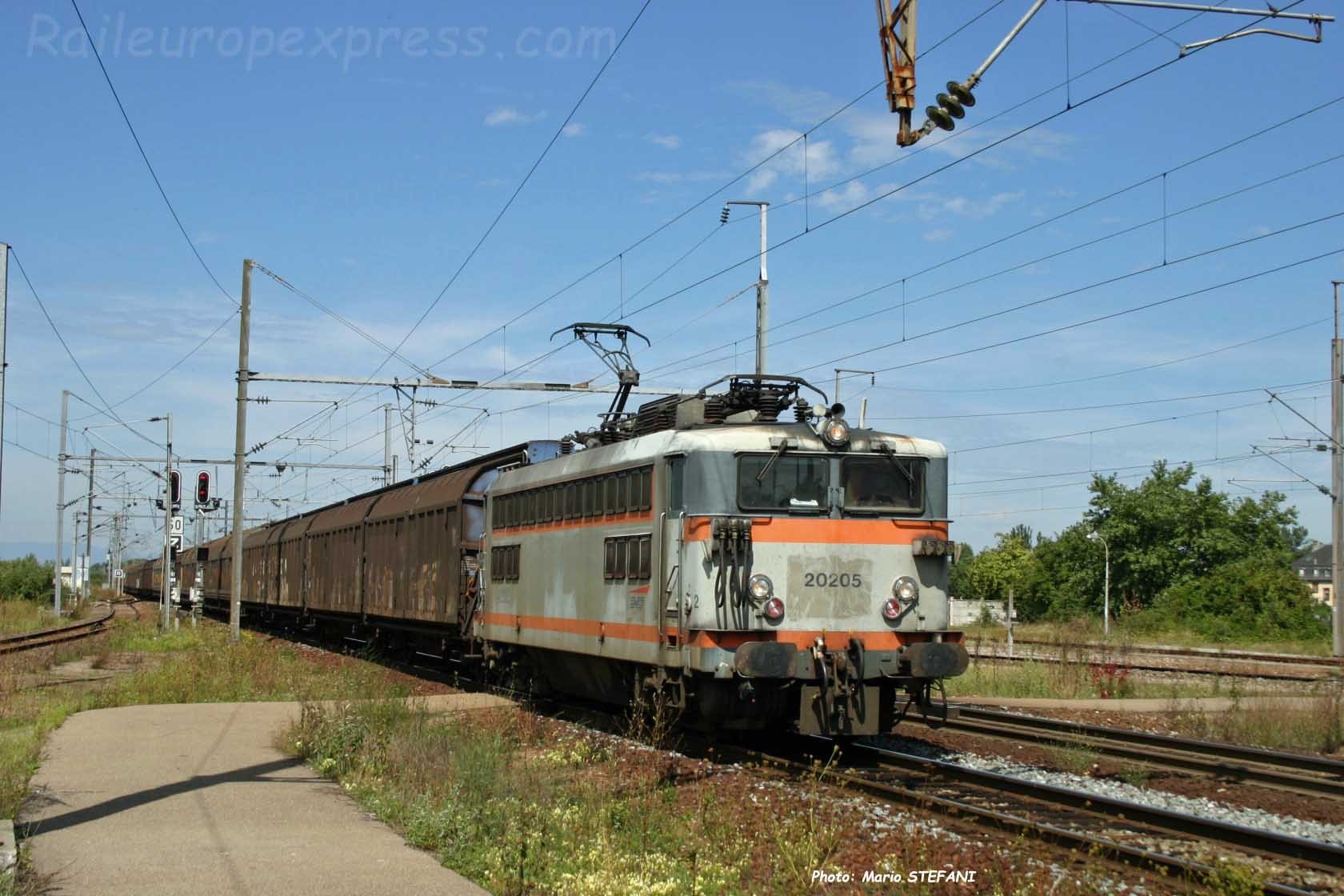 BB 20205 SNCF à Saint Louis (F-68)