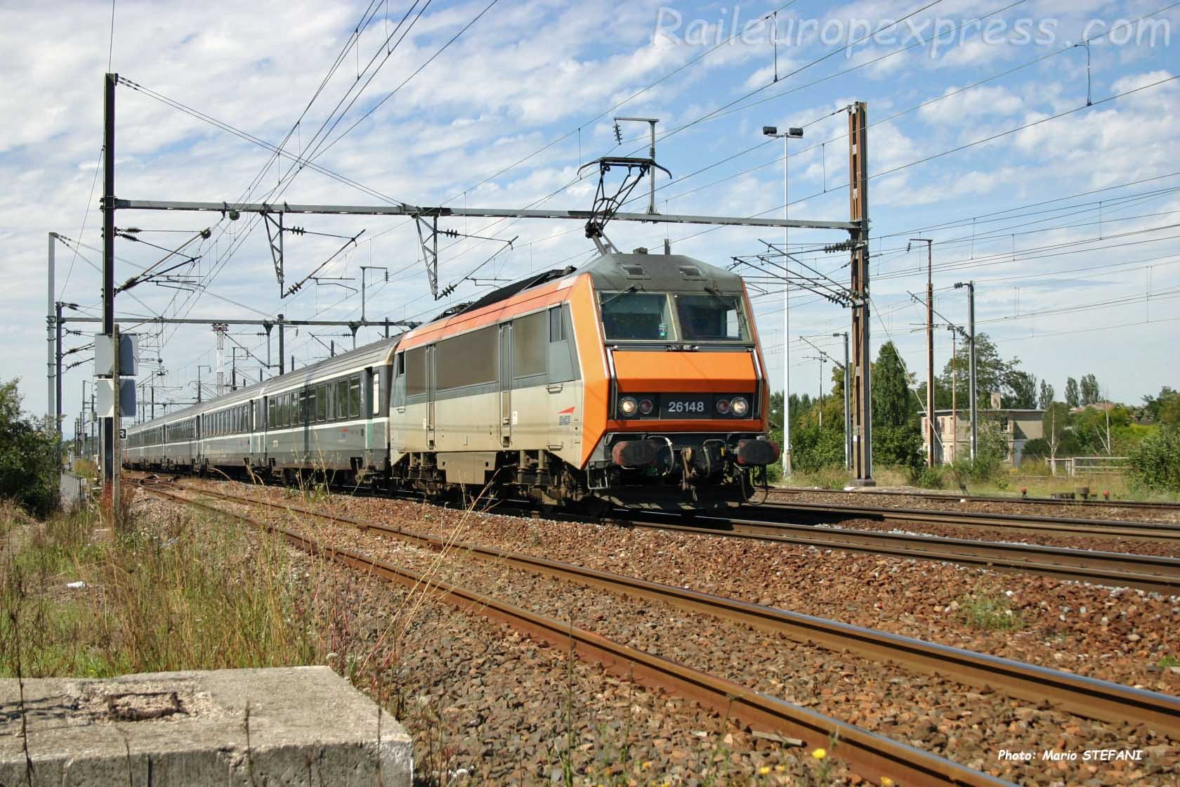 BB 26148 SNCF à Saint Louis (F-68)