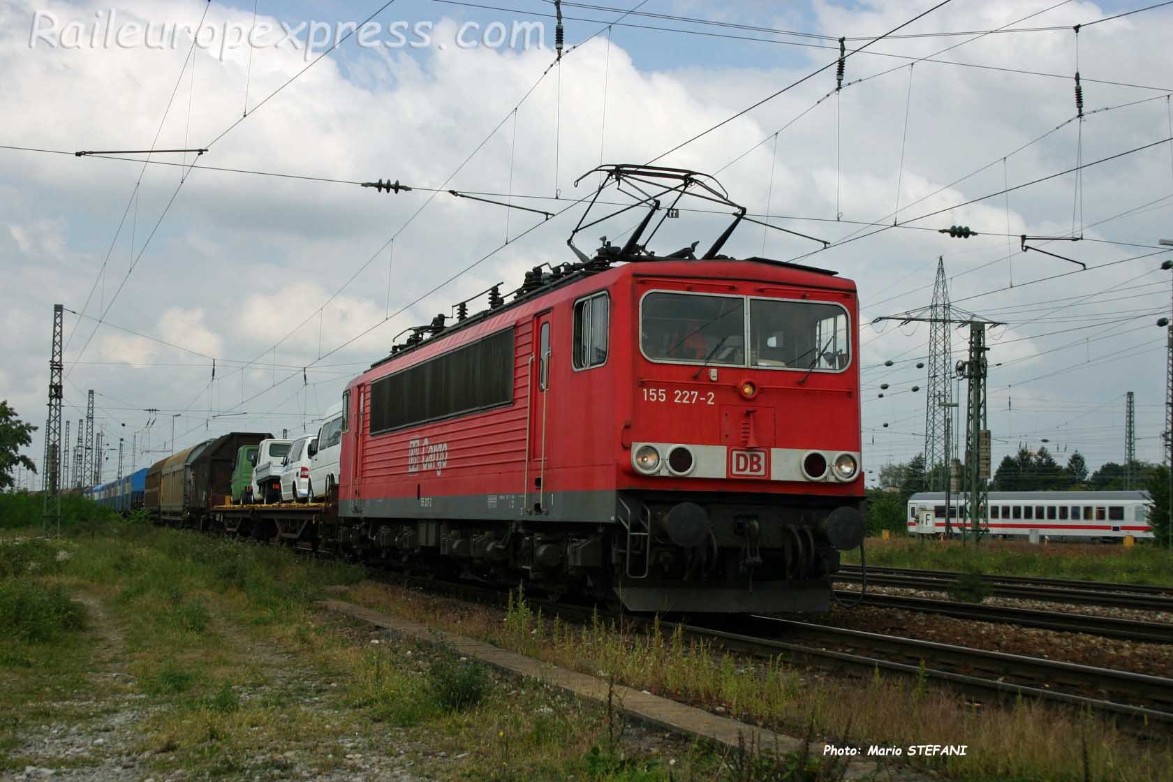 155 227-2 DB à Basel Bad (CH)