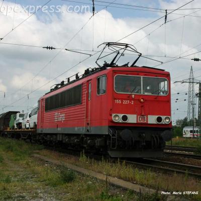 155 227-2 DB à Basel Bad (CH)