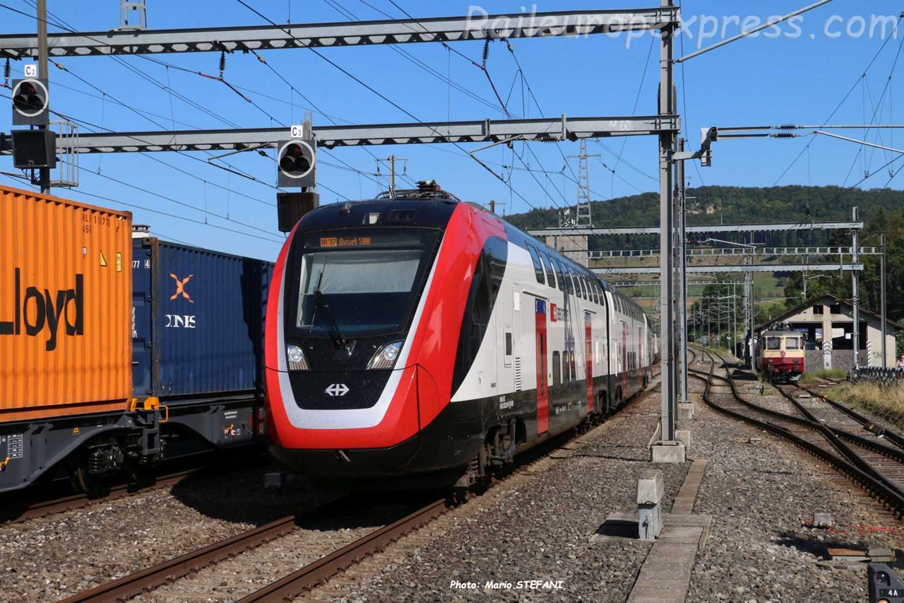 RABe 502 CFF à Sissach (CH)
