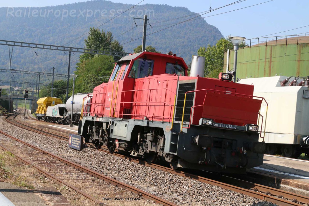 Am 841 013-6 CFF à Boudry (CH)