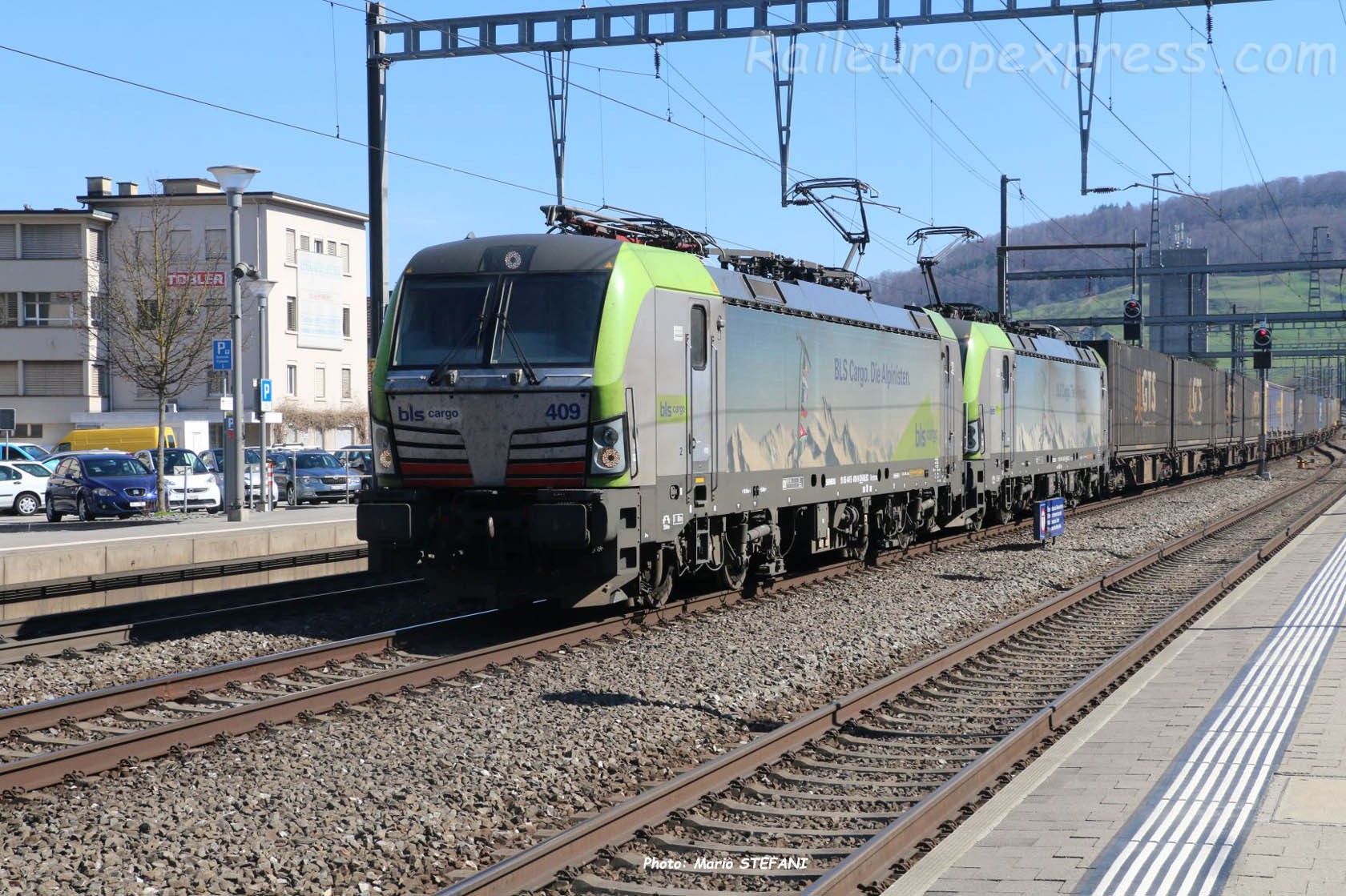 Re 475 409-9 BLS à Sissach (CH)