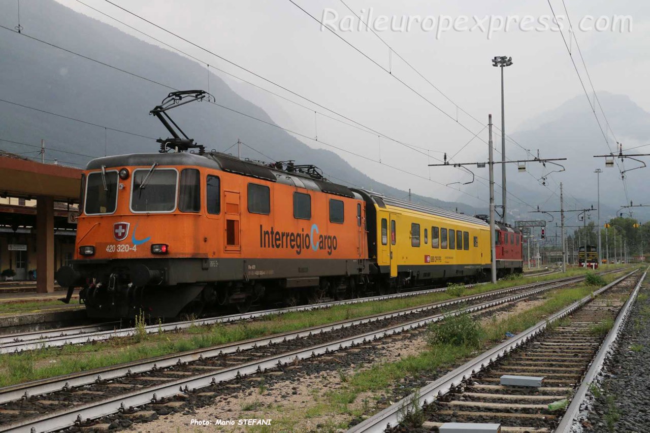 Re 420 320-4 CFF à Domodossola (I)