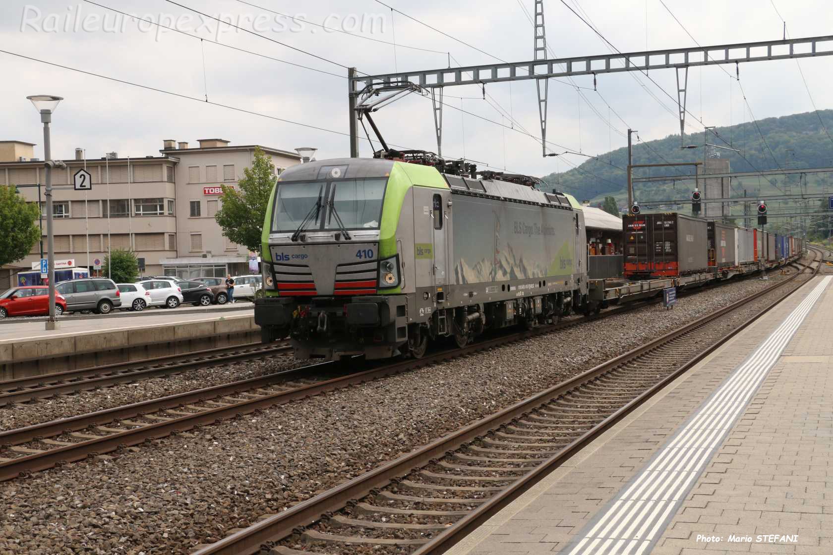 Re 475 410-7 BLS à Sissach (CH)