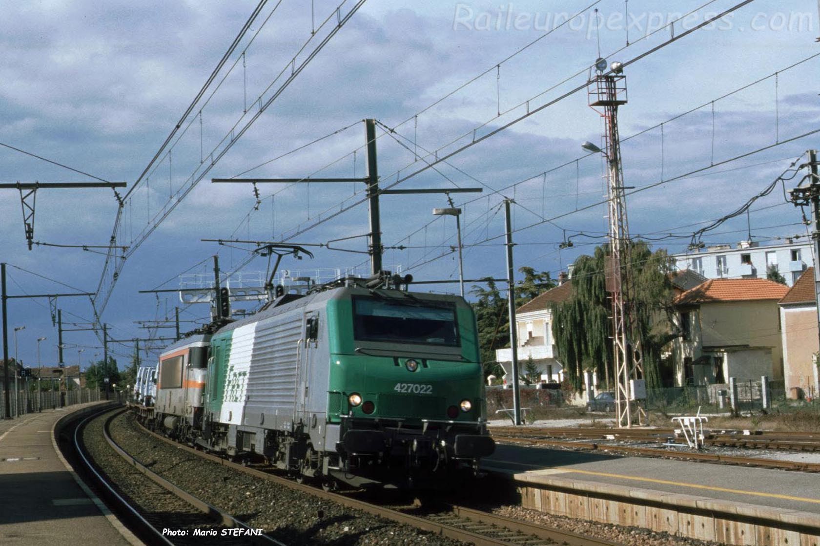 BB 27022 SNCF à Orange (F-26)