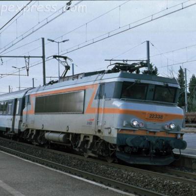 BB 22338 SNCF à Orange (F-84)