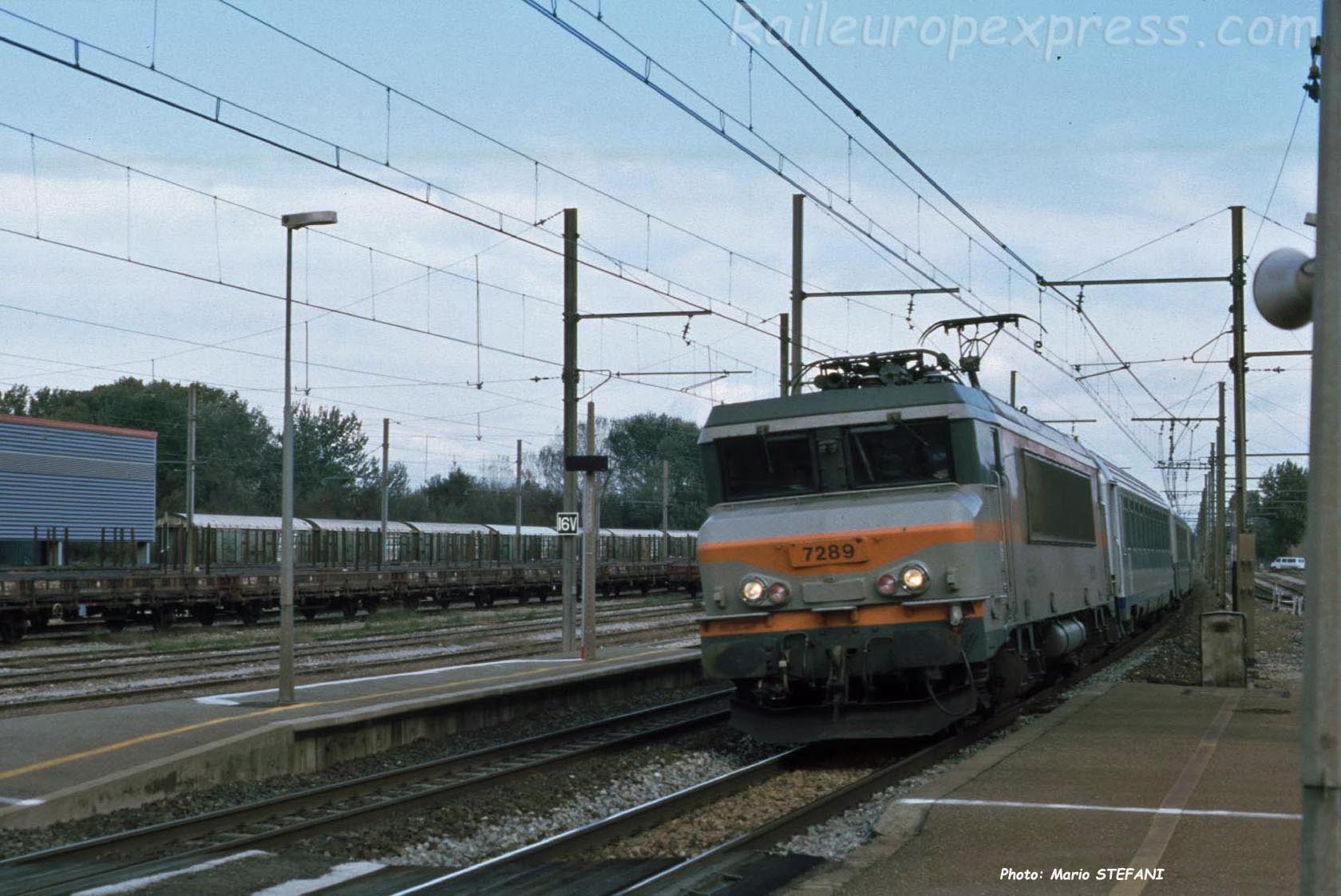 BB 7289 SNCF à Orange (F-84)