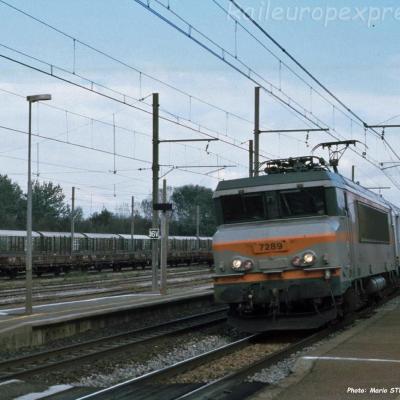BB 7289 SNCF à Orange (F-84)