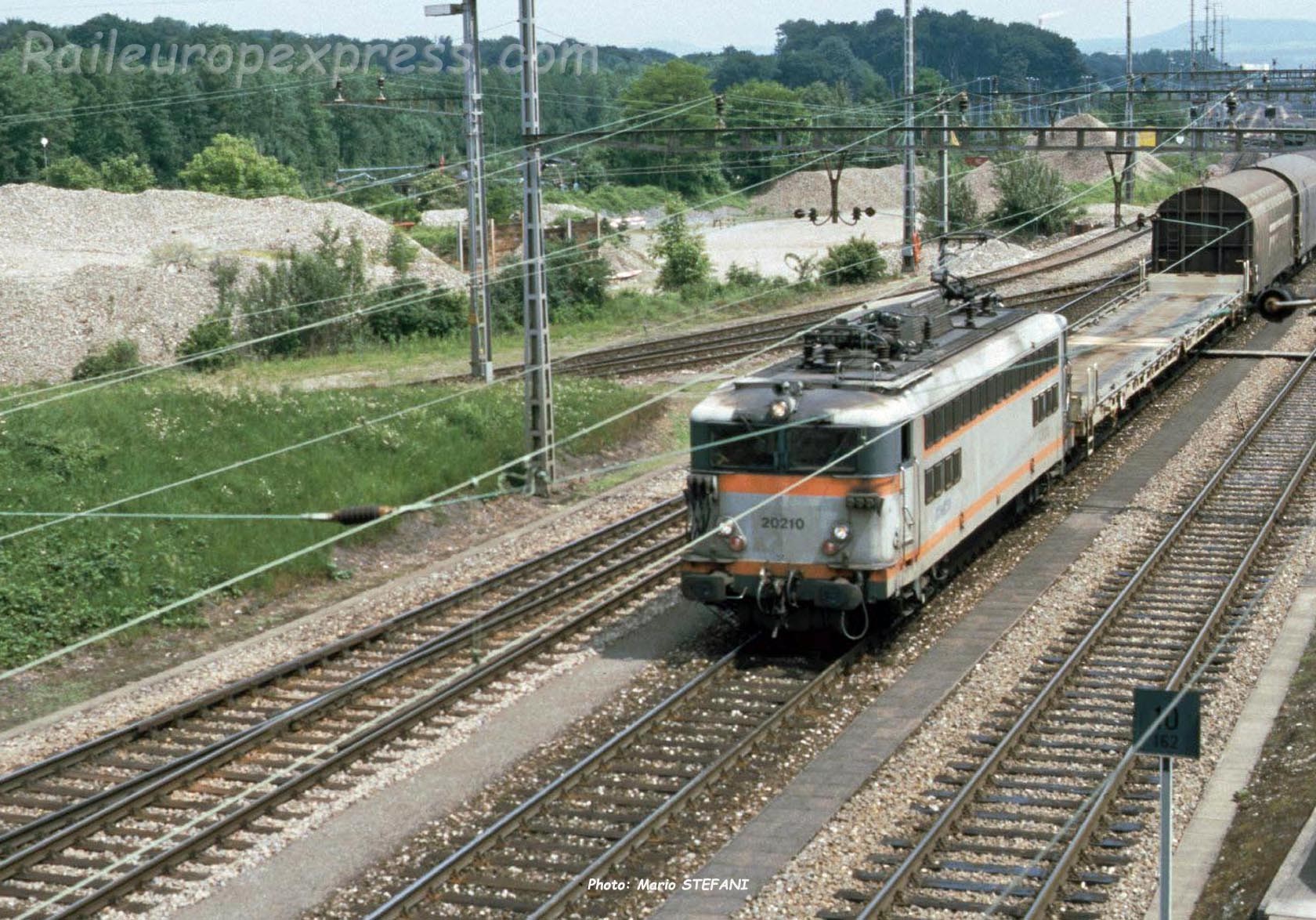 BB 20210 SNCF à Muttenz (CH)