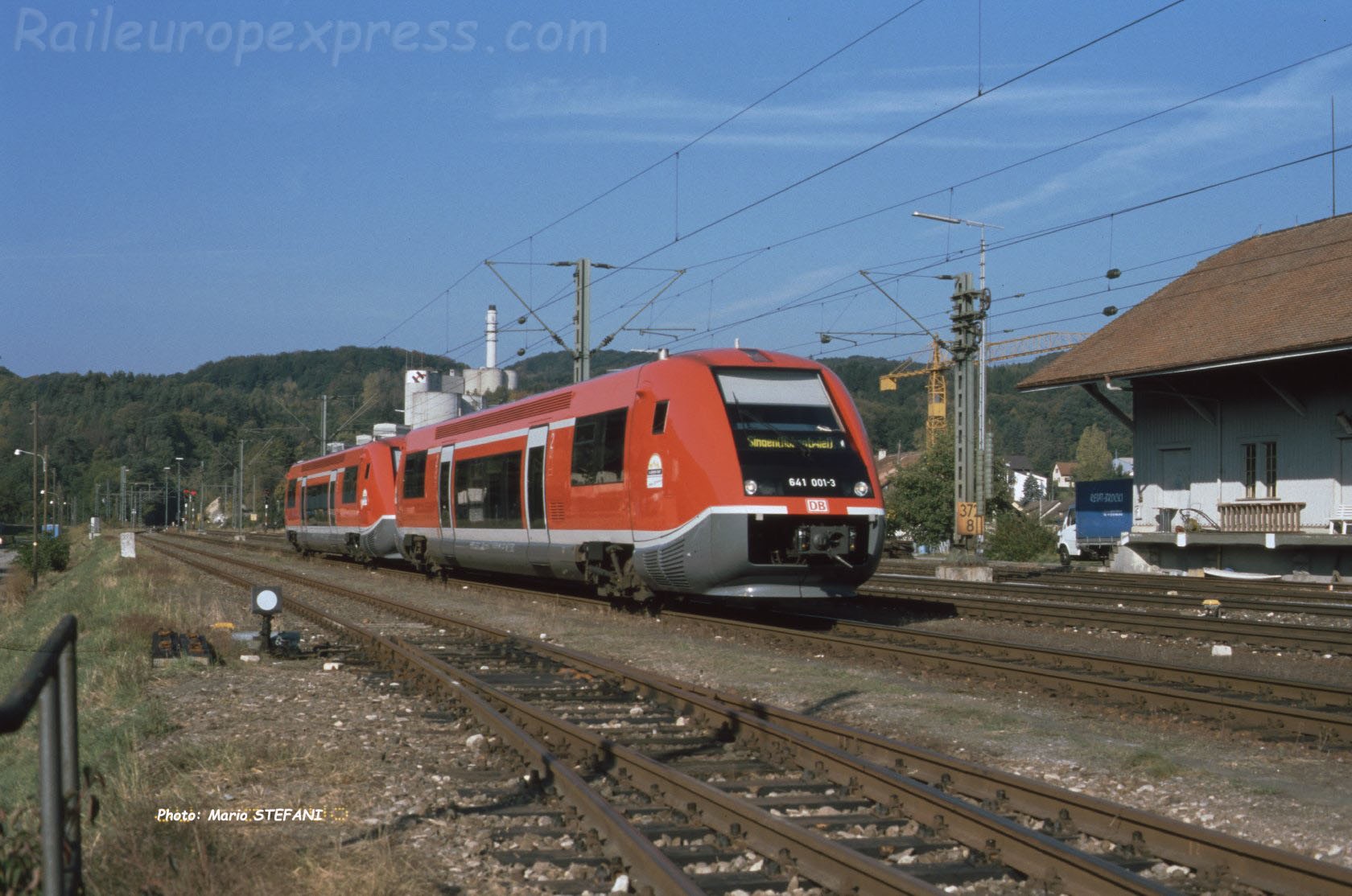 VT 641 001-3 DB à Thayngen (D)