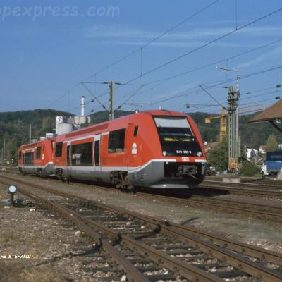VT 641 001-3 DB à Thayngen (D)