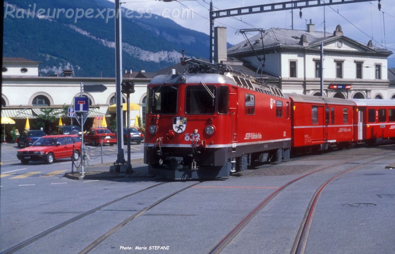 Ge 4/4 II 632 RhB à Chur (CH)