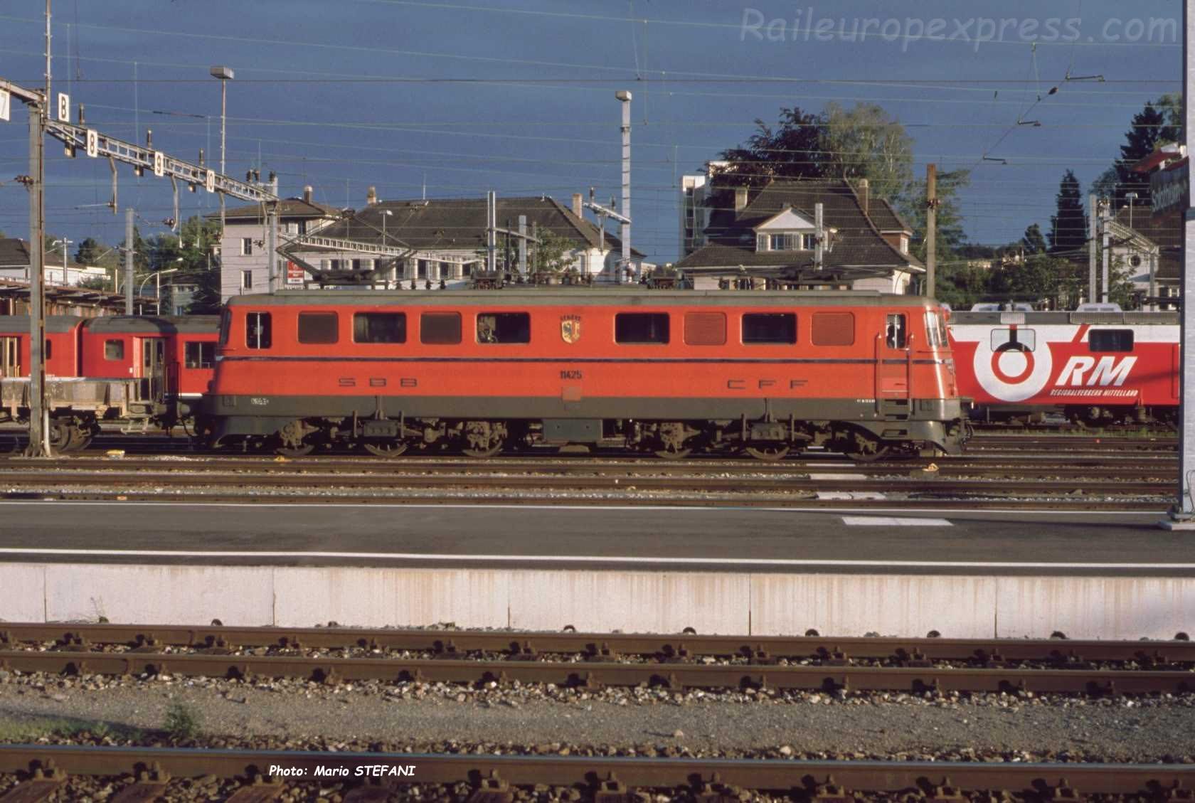 Ae 6/6 11425 CFF à Solothurn (CH)