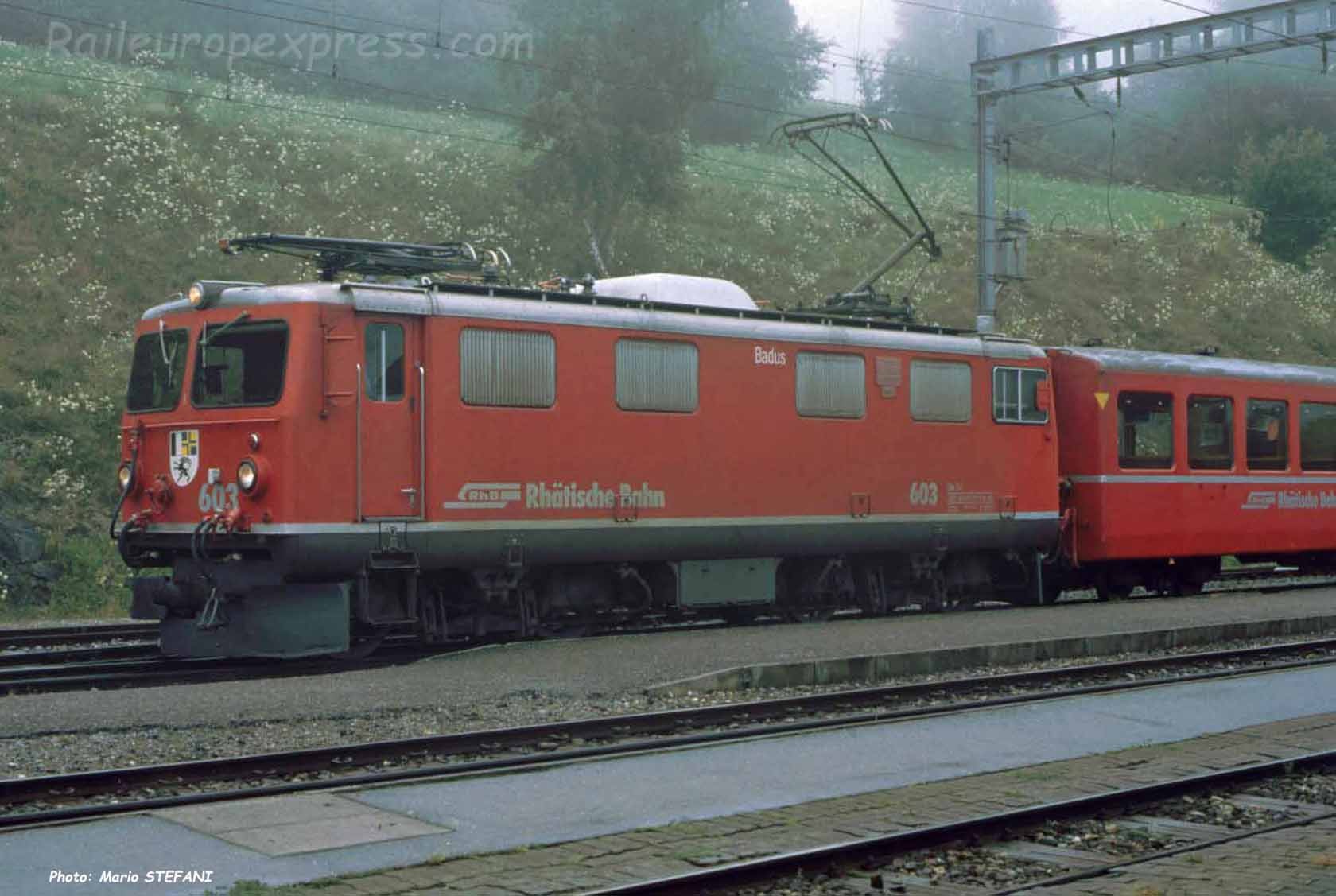 Ge 4/4 I 603 RhB à Filisur (CH)