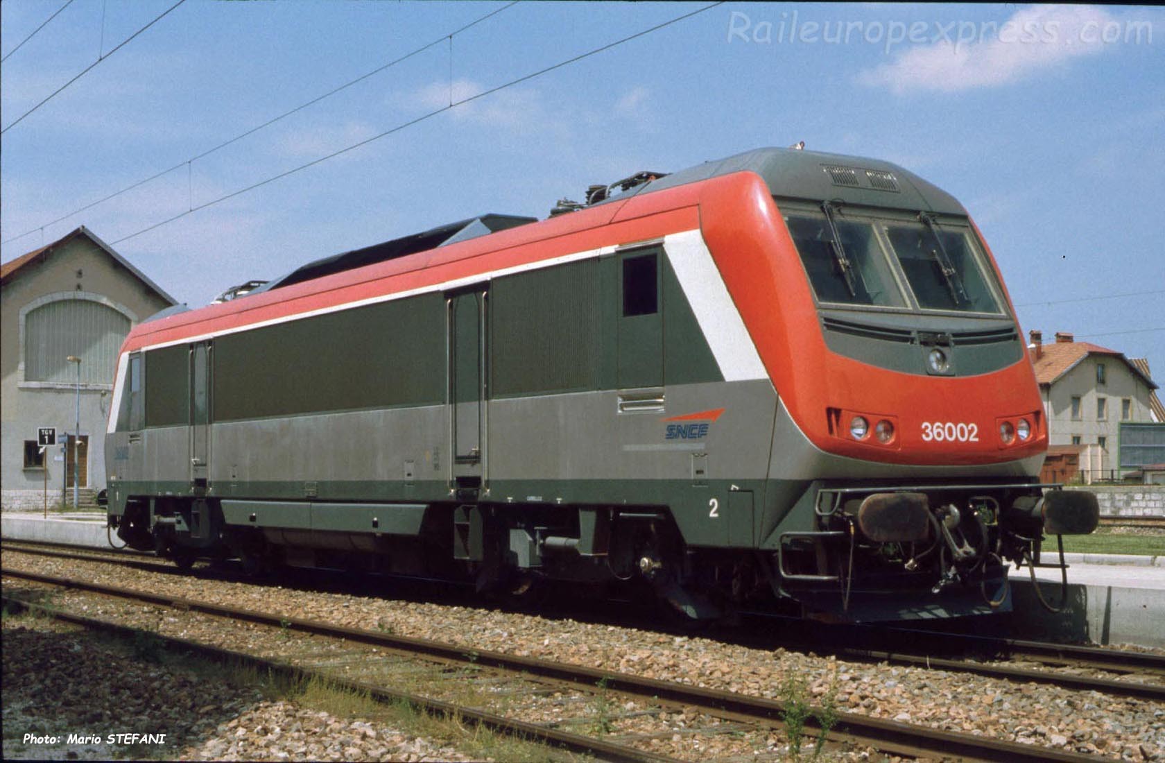 BB 36002 SNCF à Pontarlier (F-25)