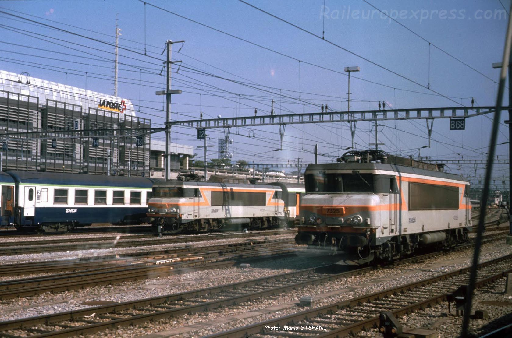 BB 7325 SNCF à Genève (CH)