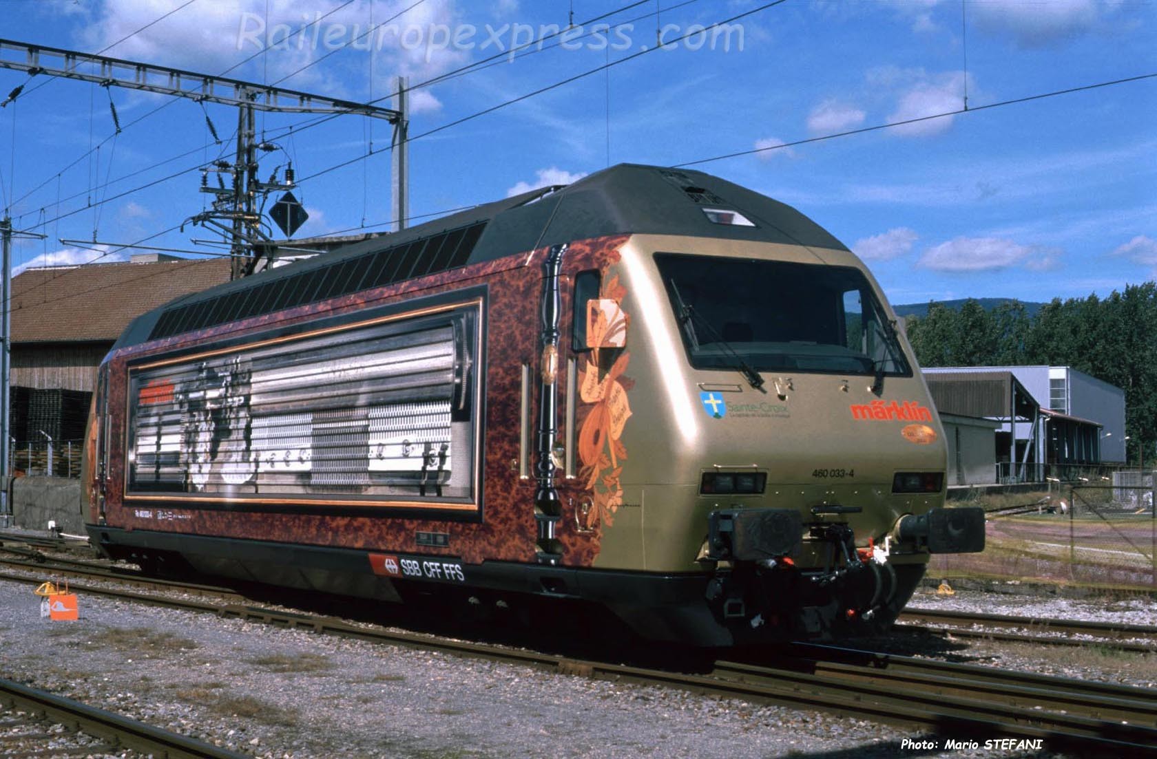 Re 460 033-4 CFF à Yverdon (CH)