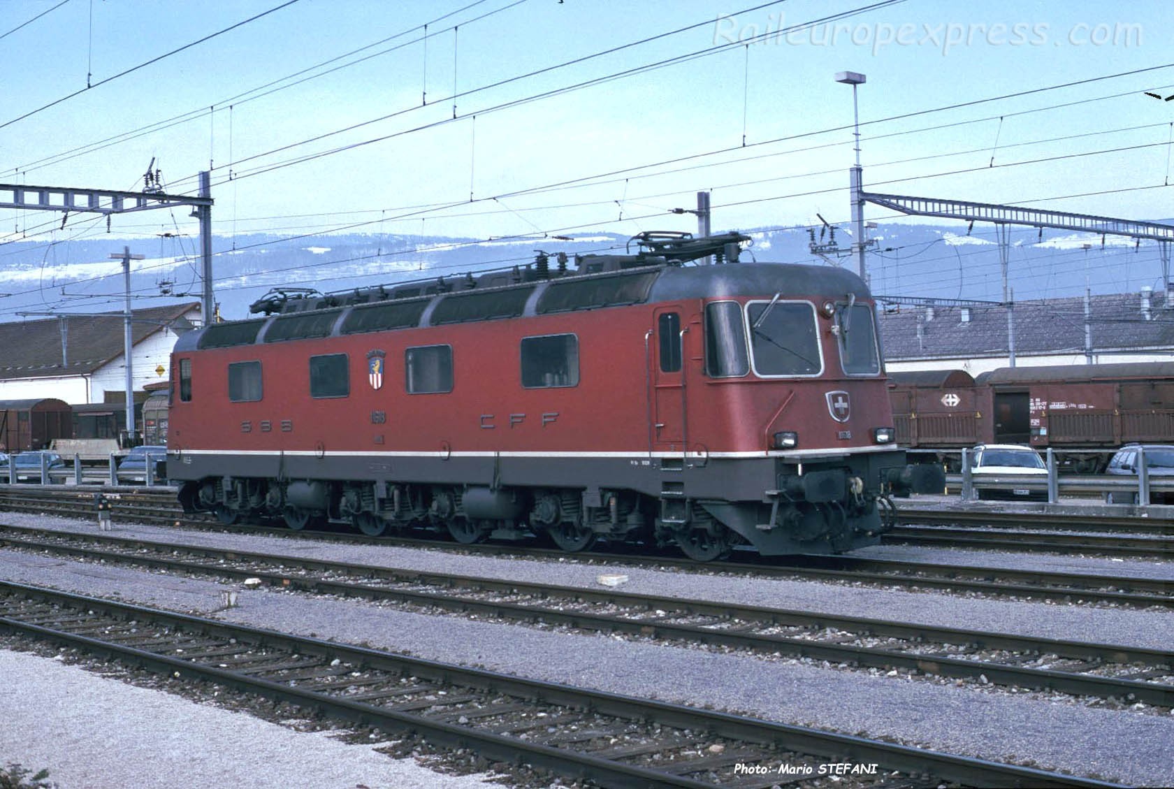 Re 6/6 11618 CFF à Yverdon (CH)