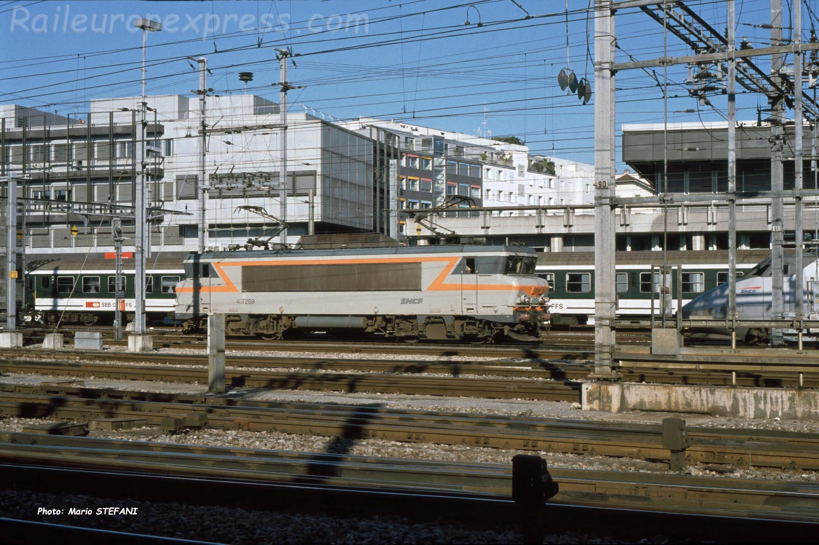 BB 7289 SNCF à Genève (CH)