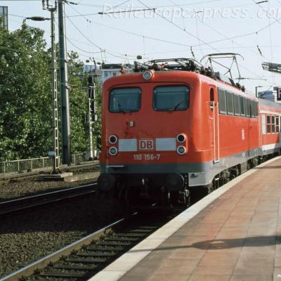 110 156-7 DB à Köln (D)